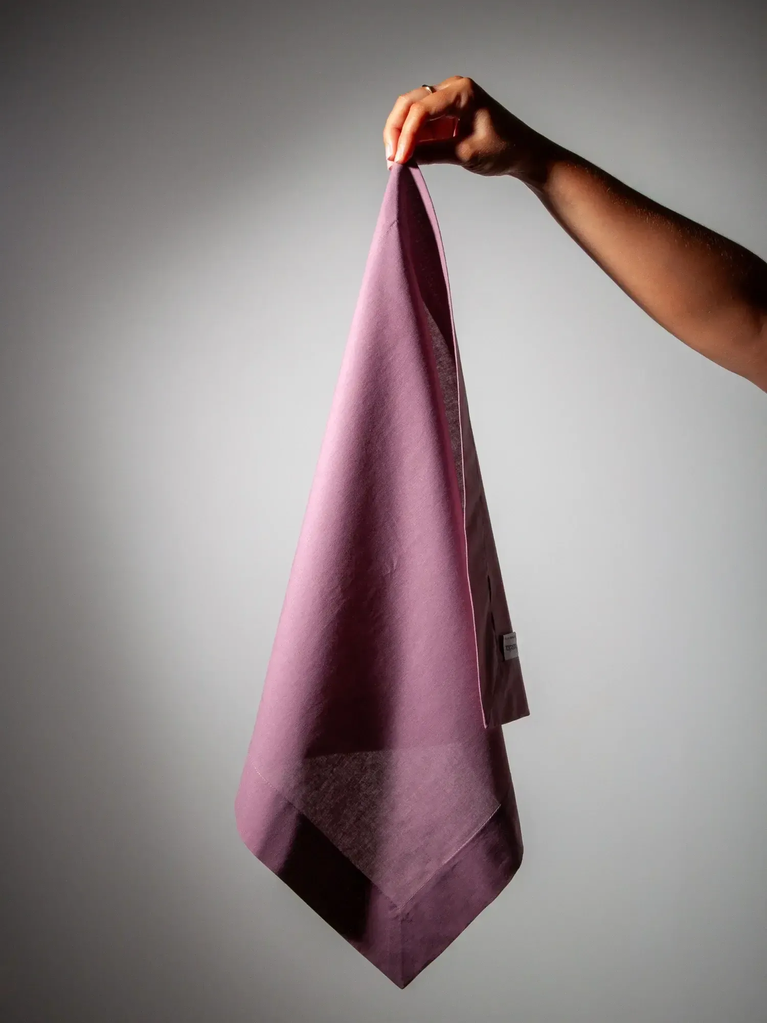 Organic Cotton Napkin - Light Plum