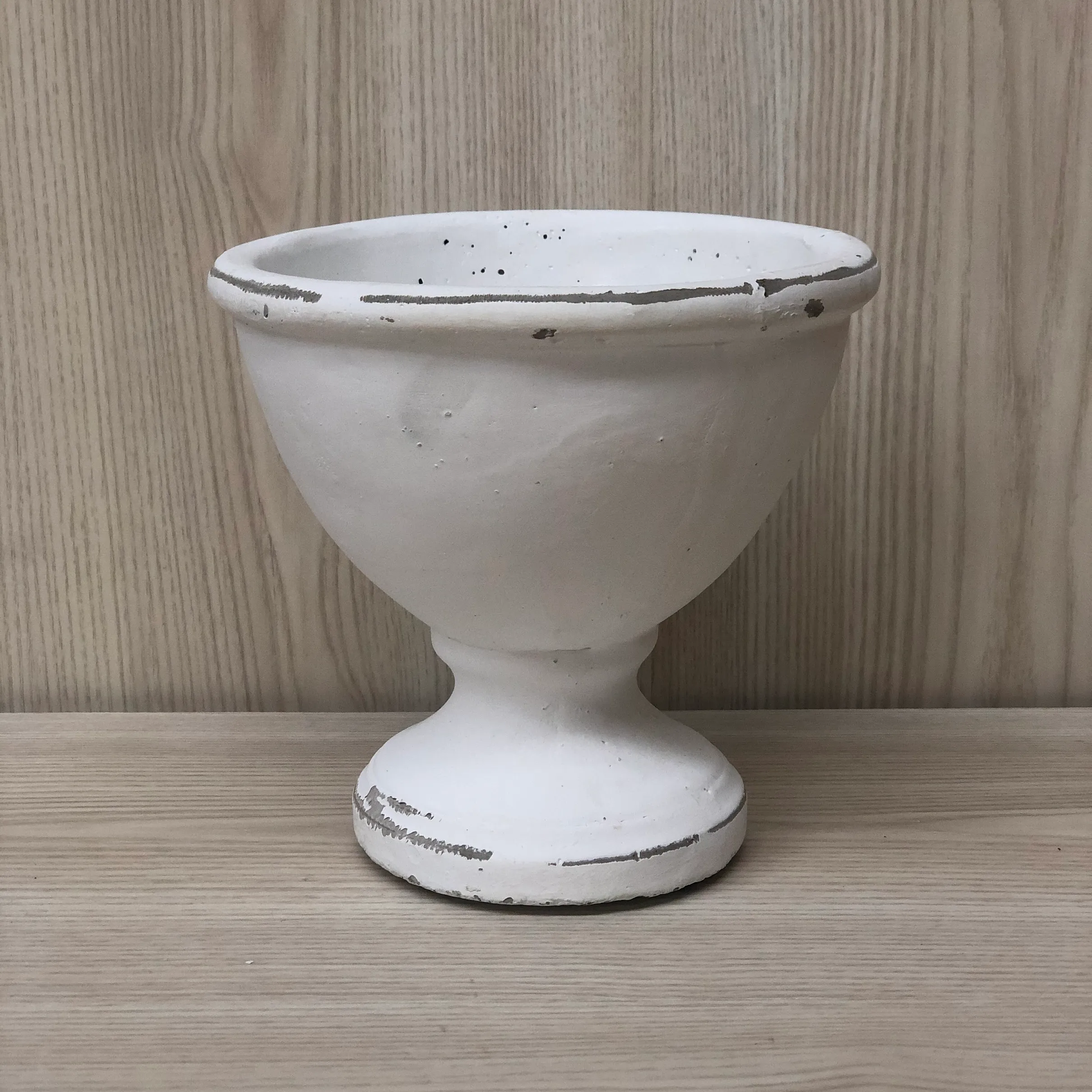 Fleur Compote Vase - White