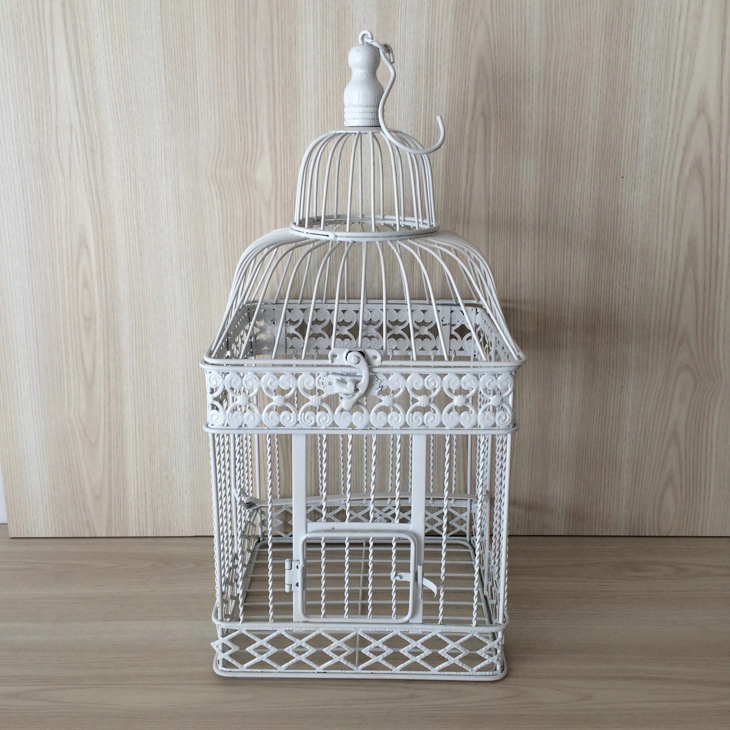 White Birdcage - two sizes