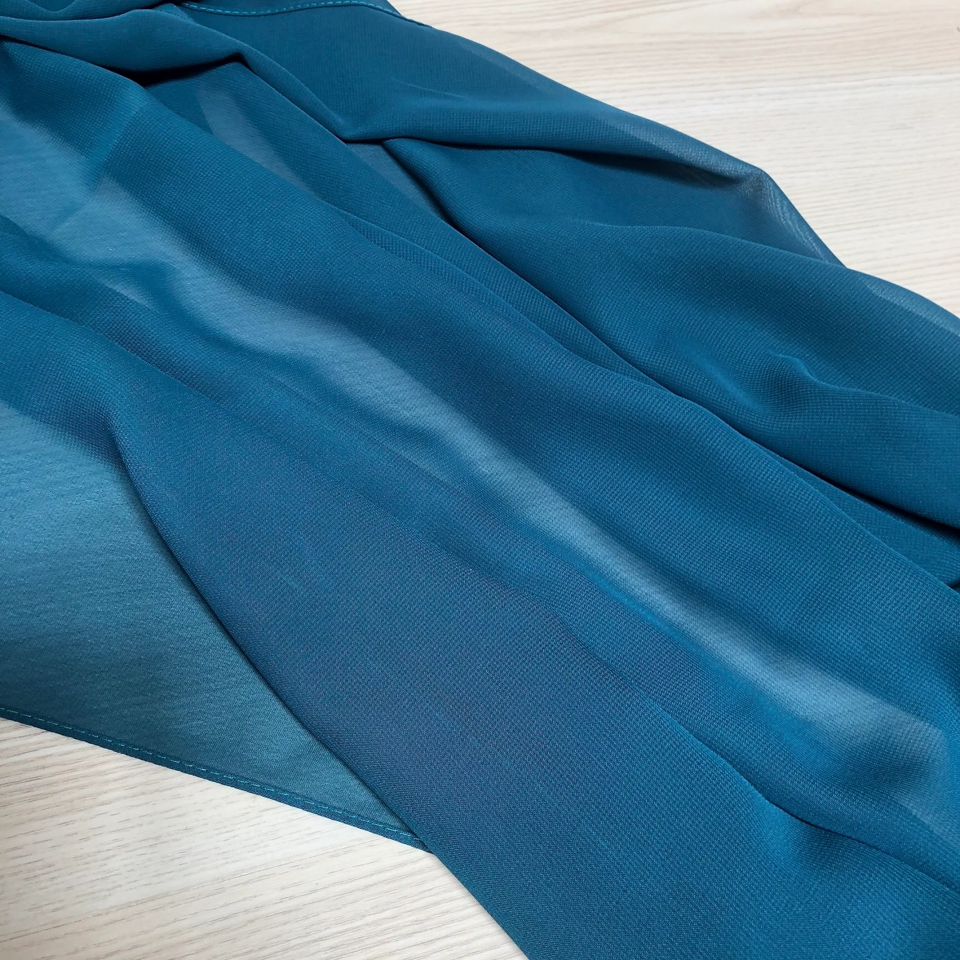 Chiffon Table Runner - Teal