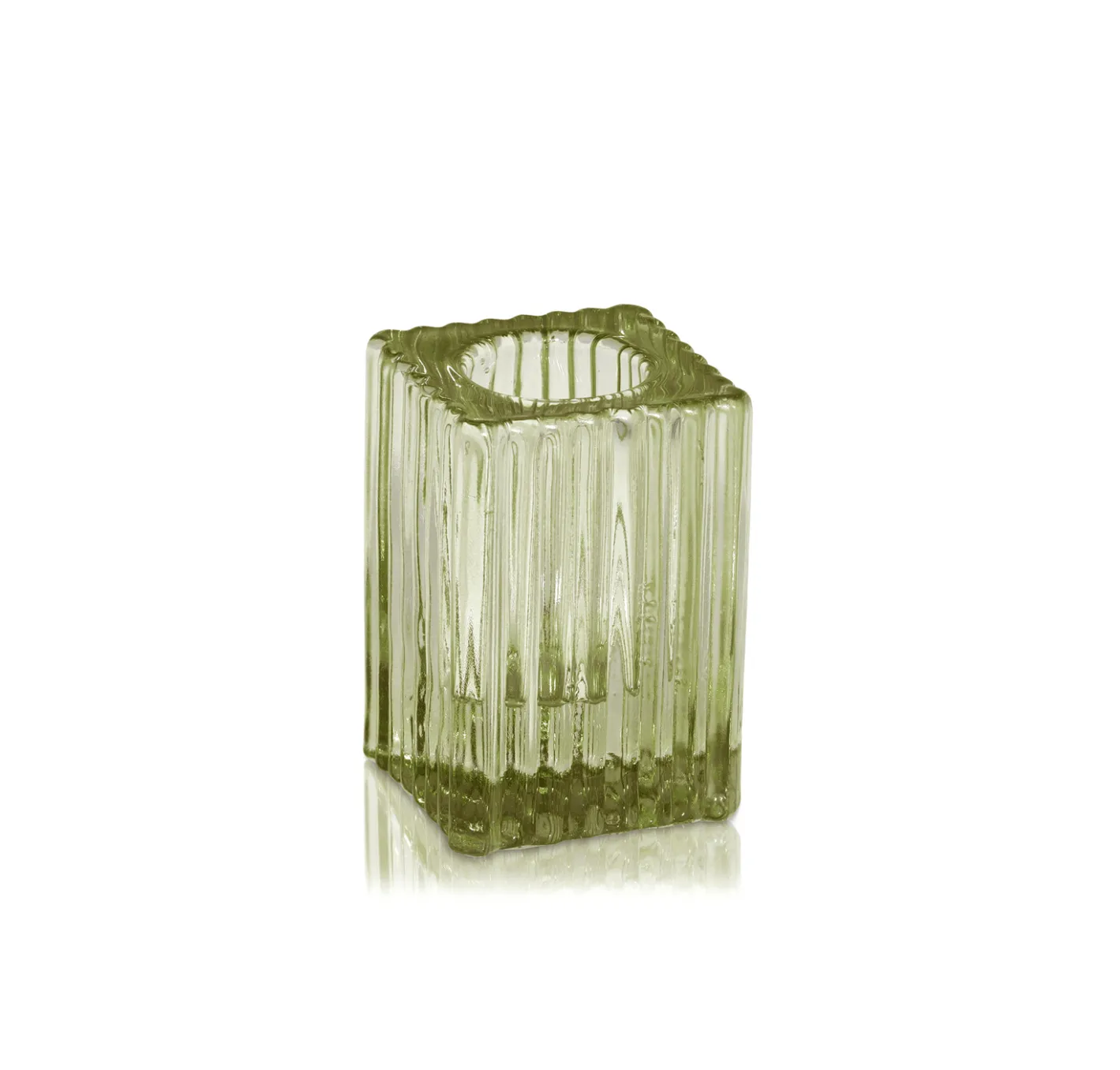 Enzo Taper Candle Holder - Moss