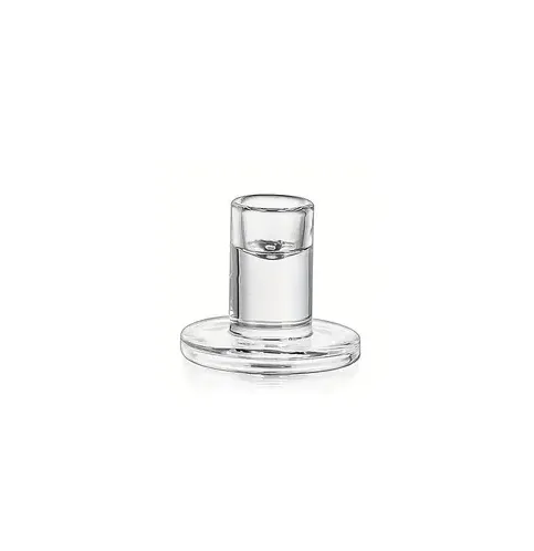 Minimalist Glass Candleholder Clear