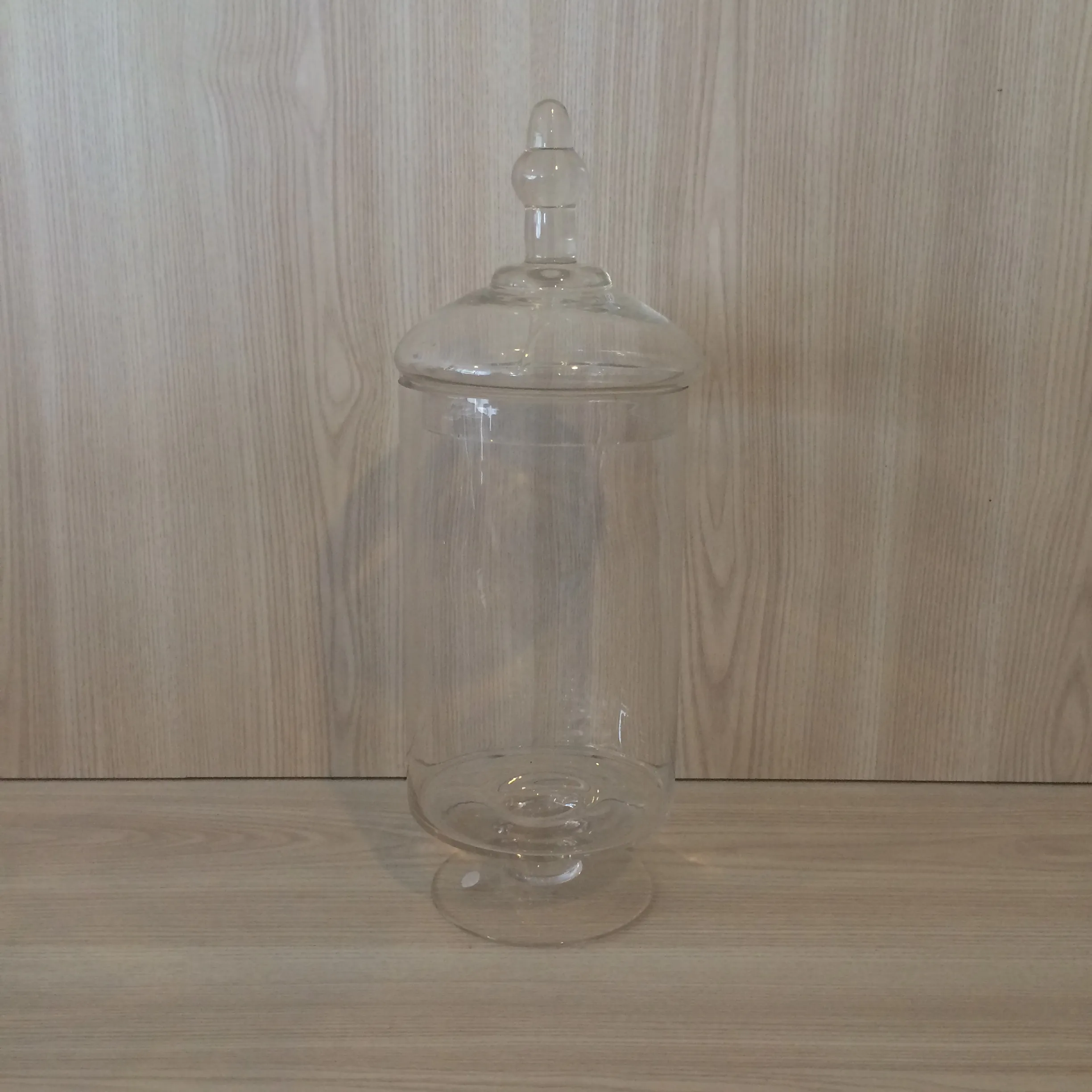 Cylinder Stem Candy Jar