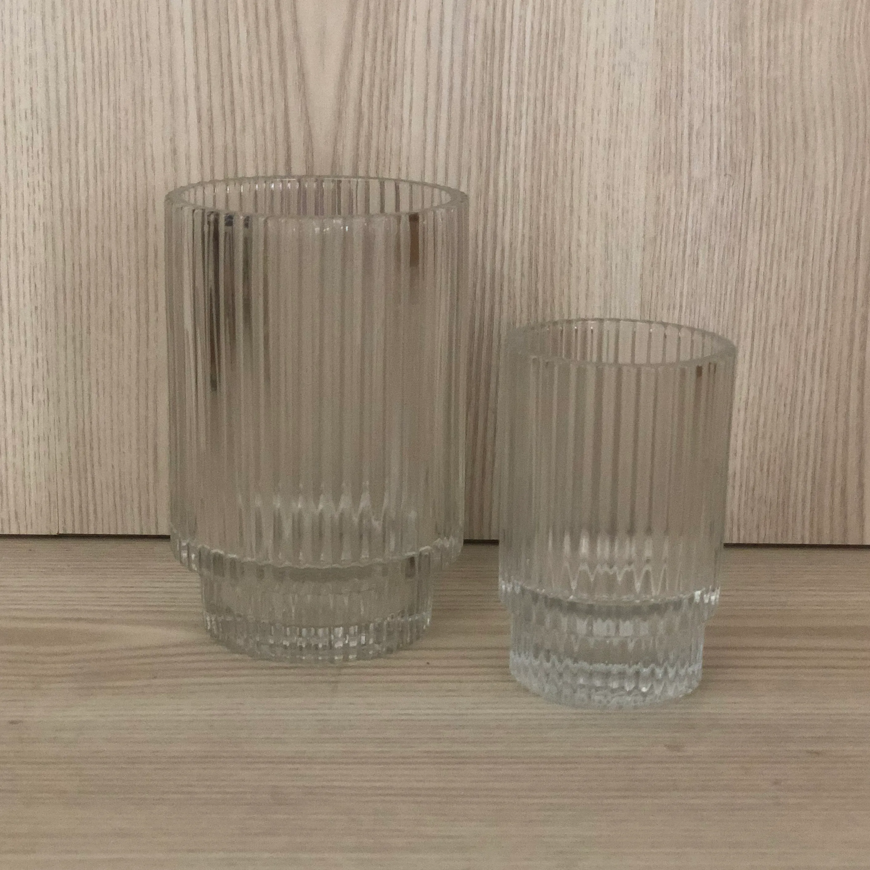 Deeta Tealight Holders Clear