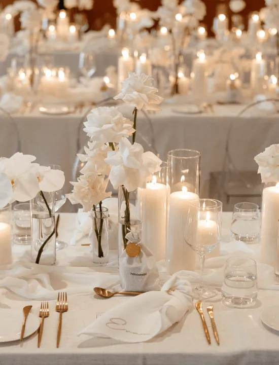 Wide Event Pillar Candles
