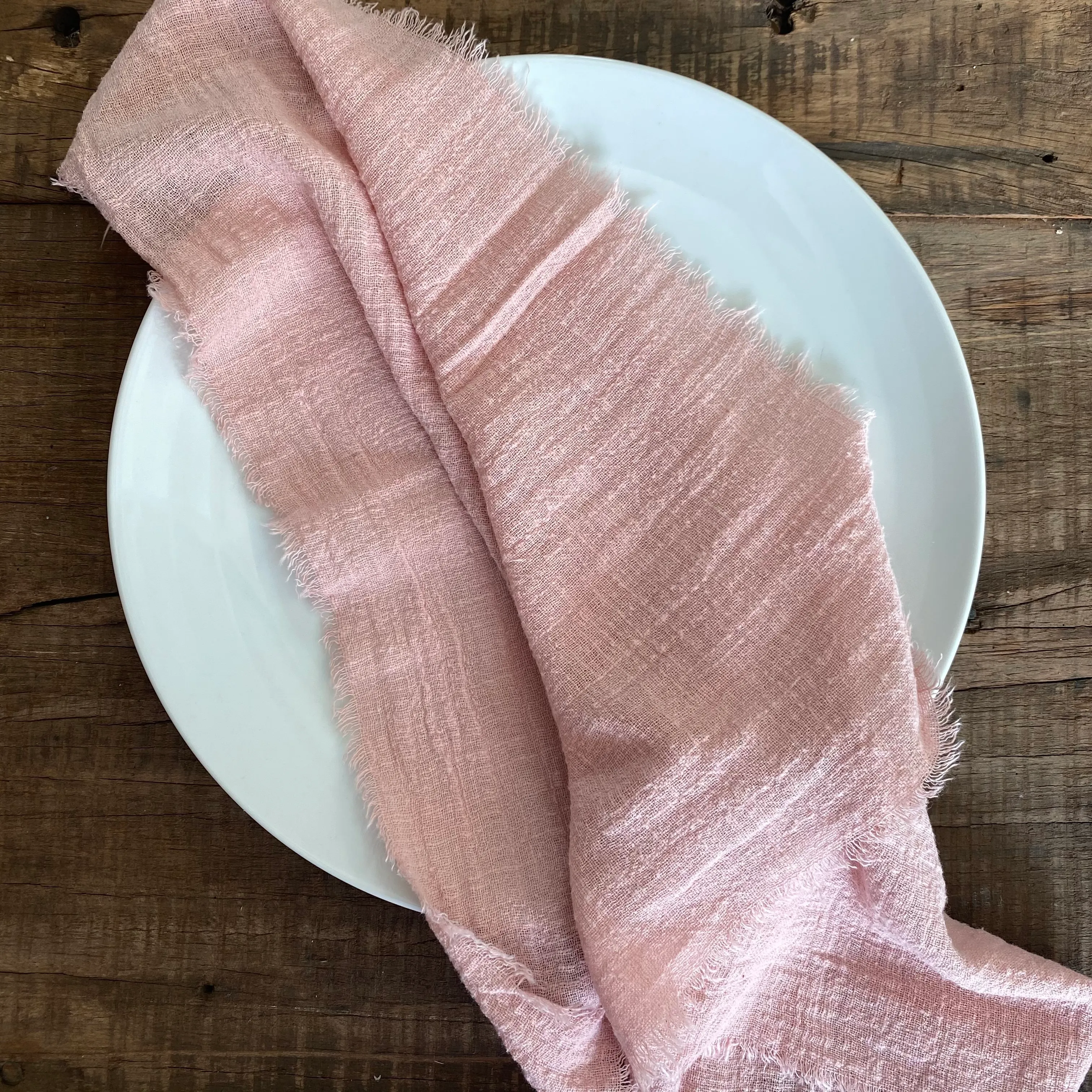 Gauze Napkin - Dusky Pink