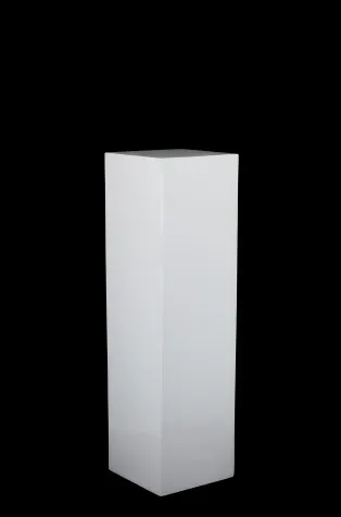 White Acrylic Plinth - four sizes