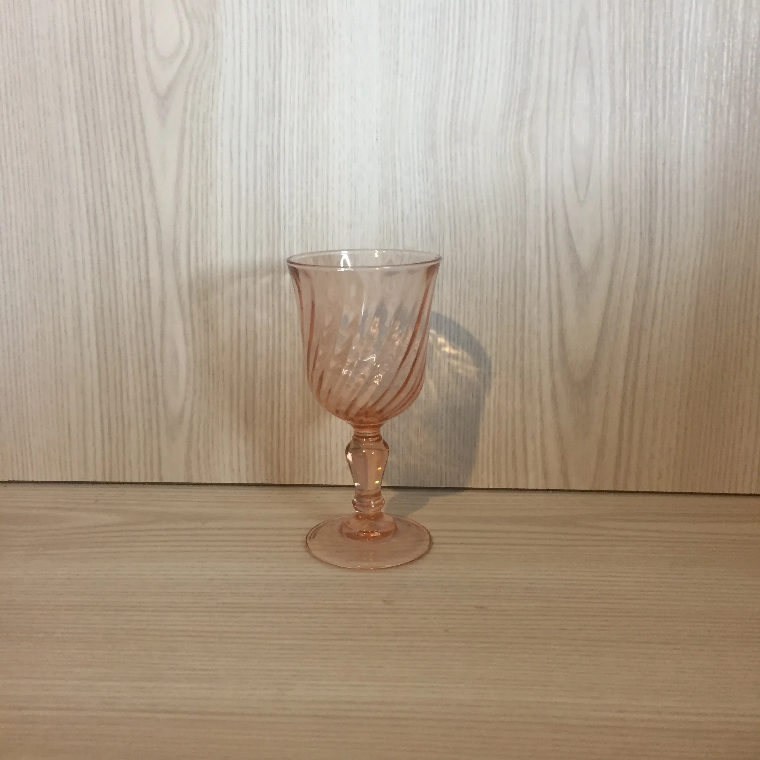 Vintage Rosaline Sherry Glass