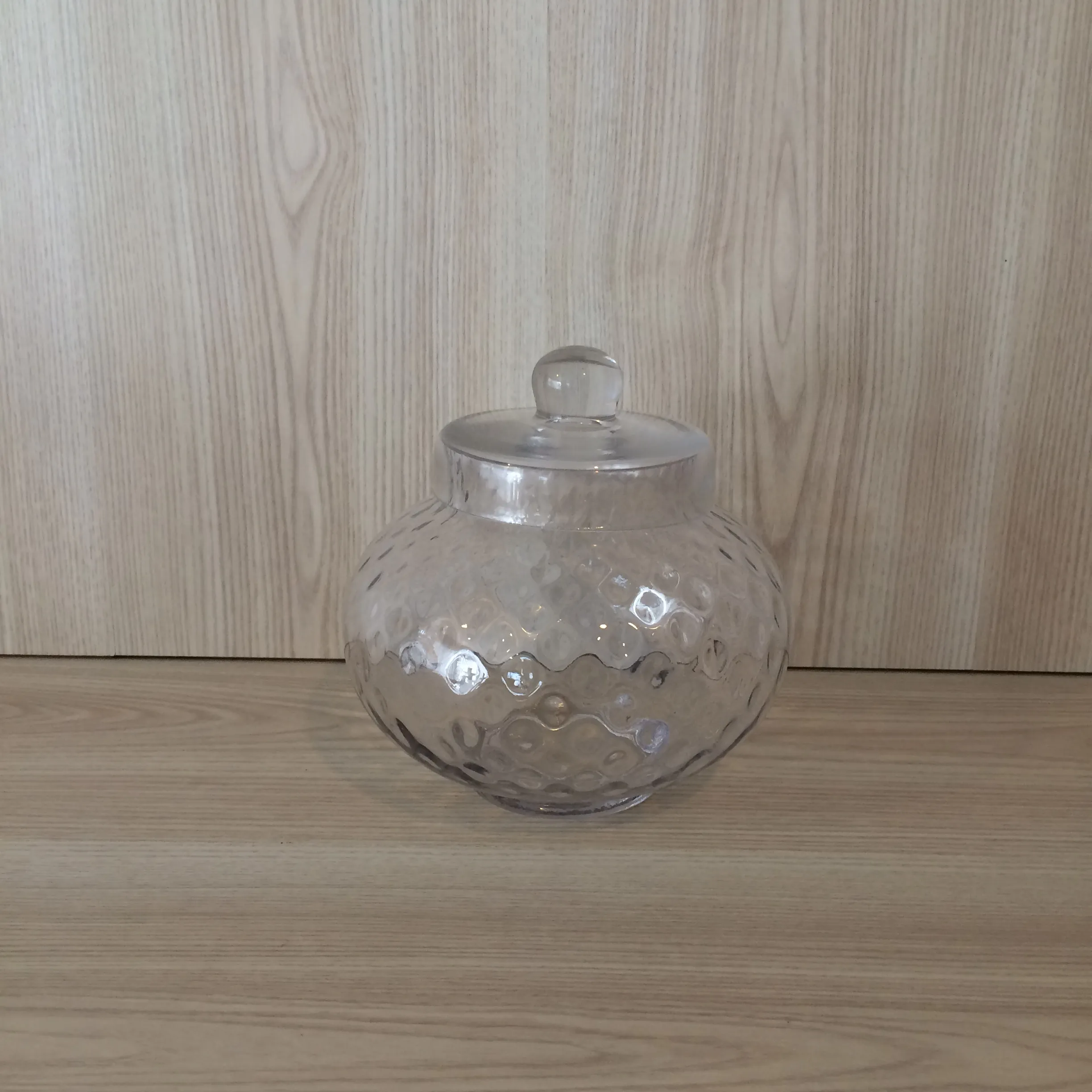 Dappled Round Lidded Candy Jar - Small