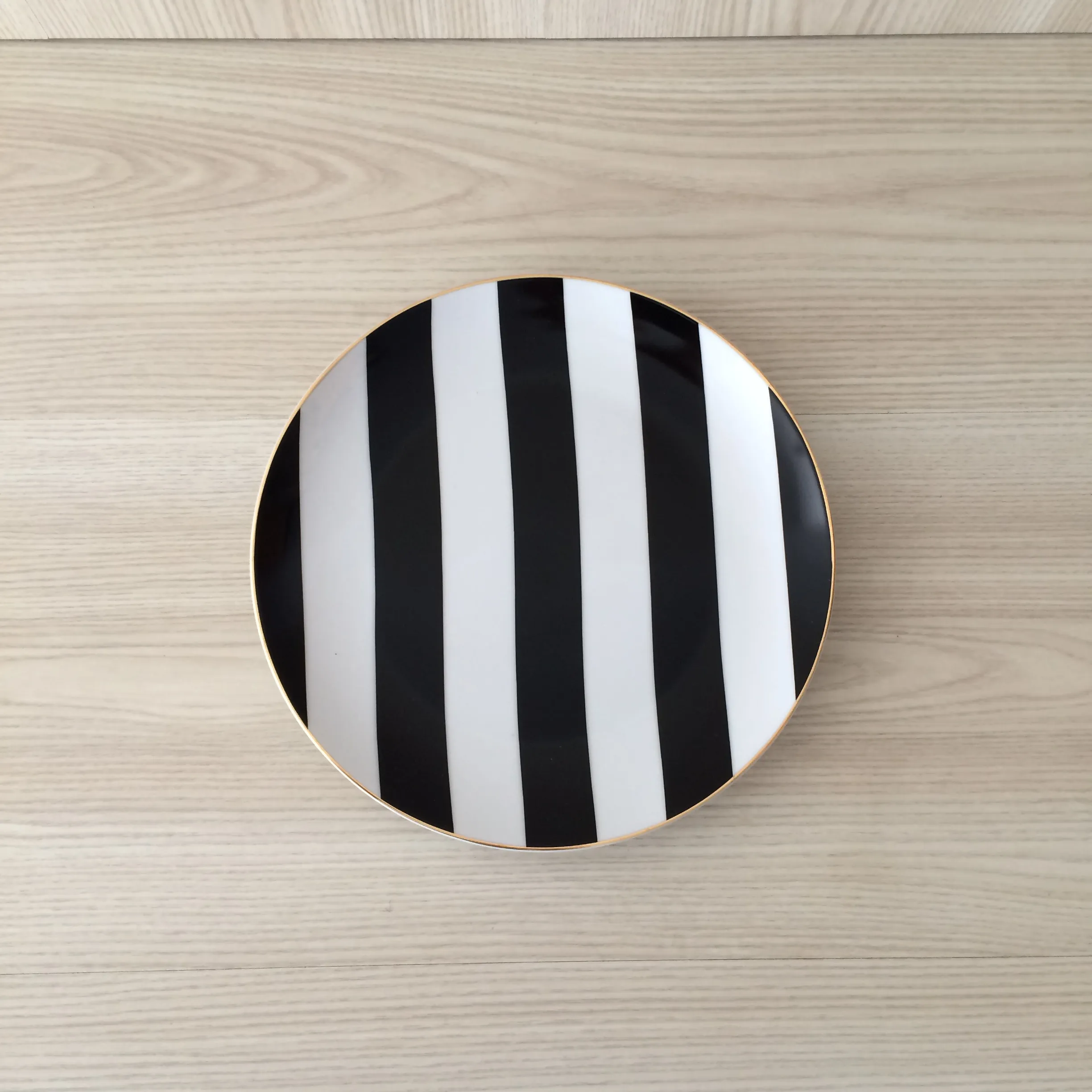 Noir Stripe Side Plate