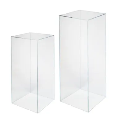 Clear Acrylic Plinth - Four Sizes