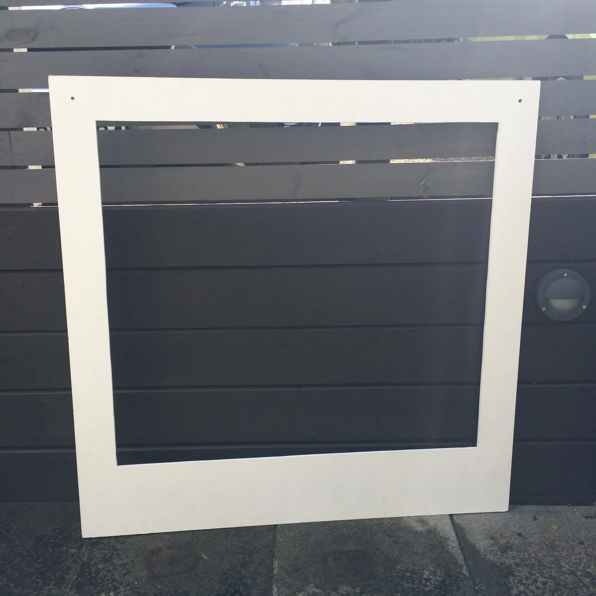 Giant Polaroid Frame - White