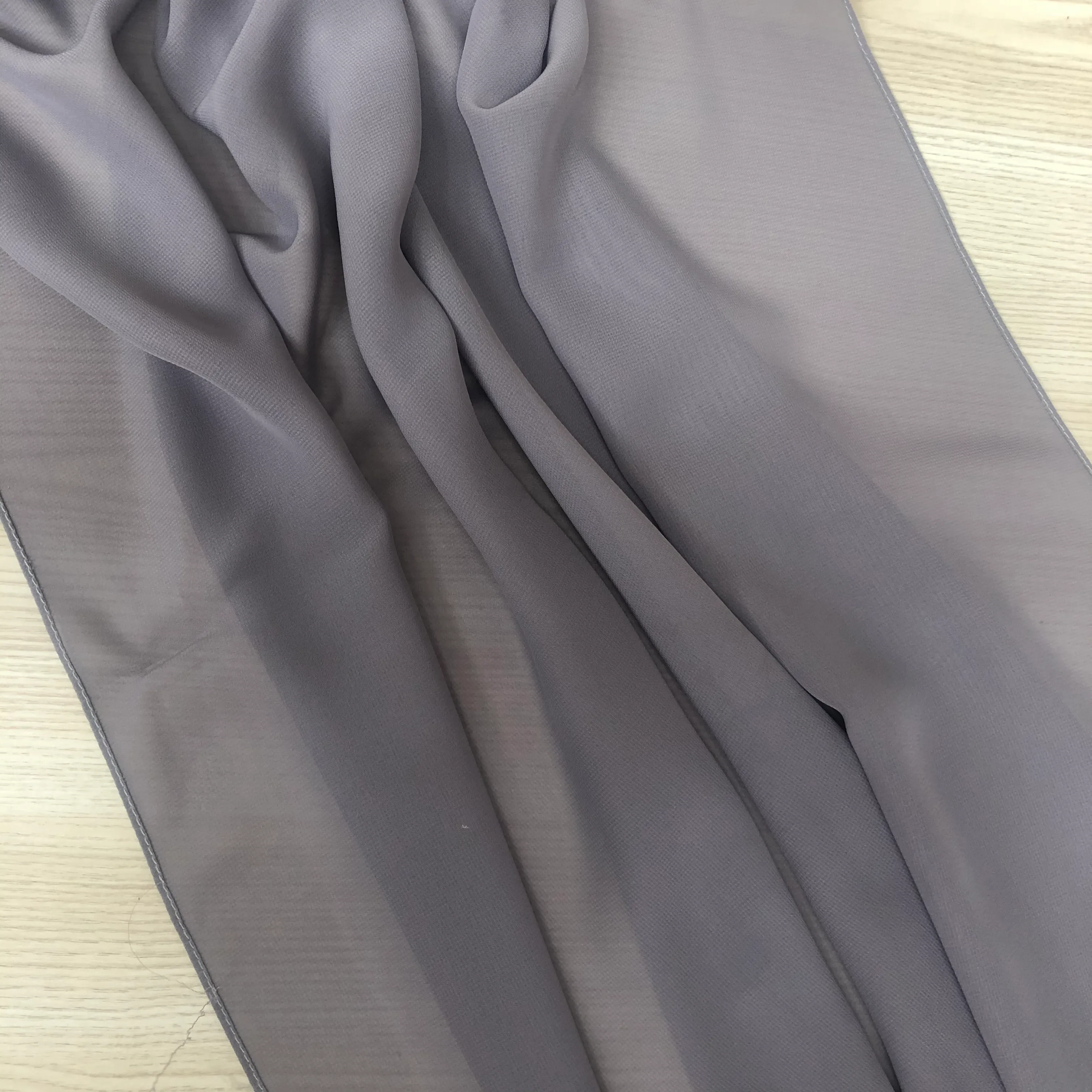 Chiffon Table Runner - Mid Grey