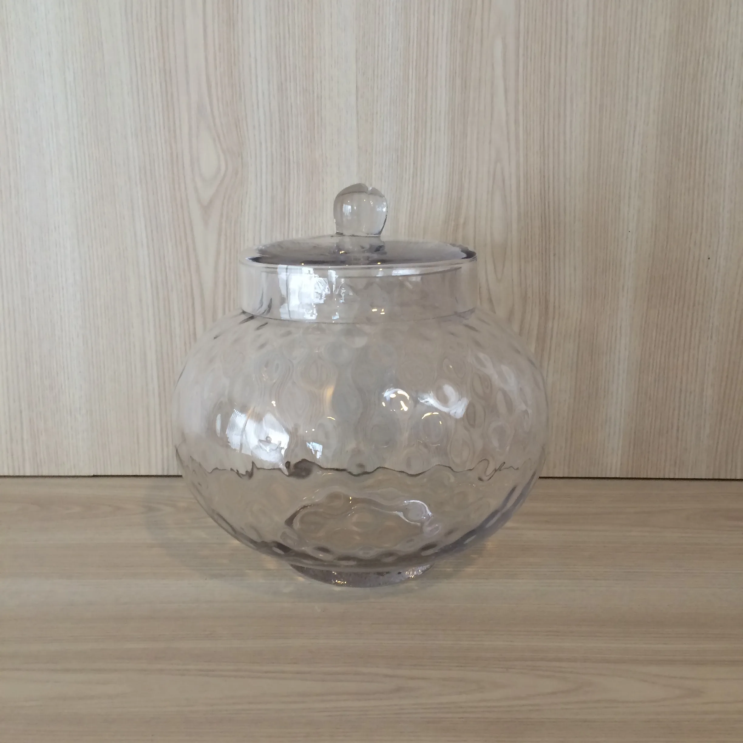 Dappled Round Lidded Candy Jar - Large