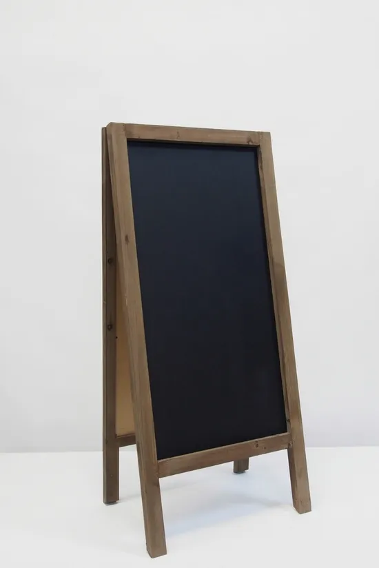 Doubled Sided Chalkboard - Natural