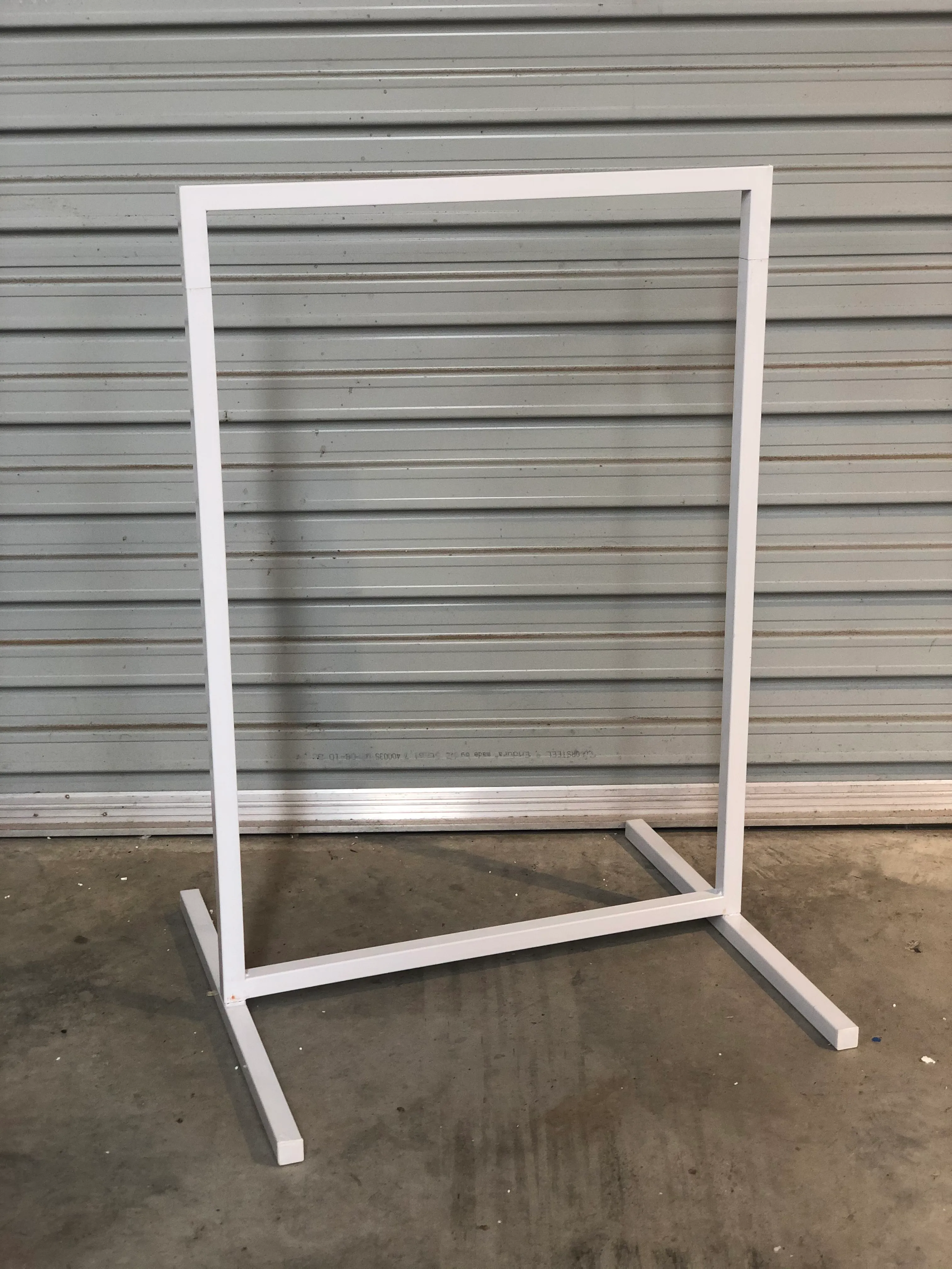 White Signage Stand - Small