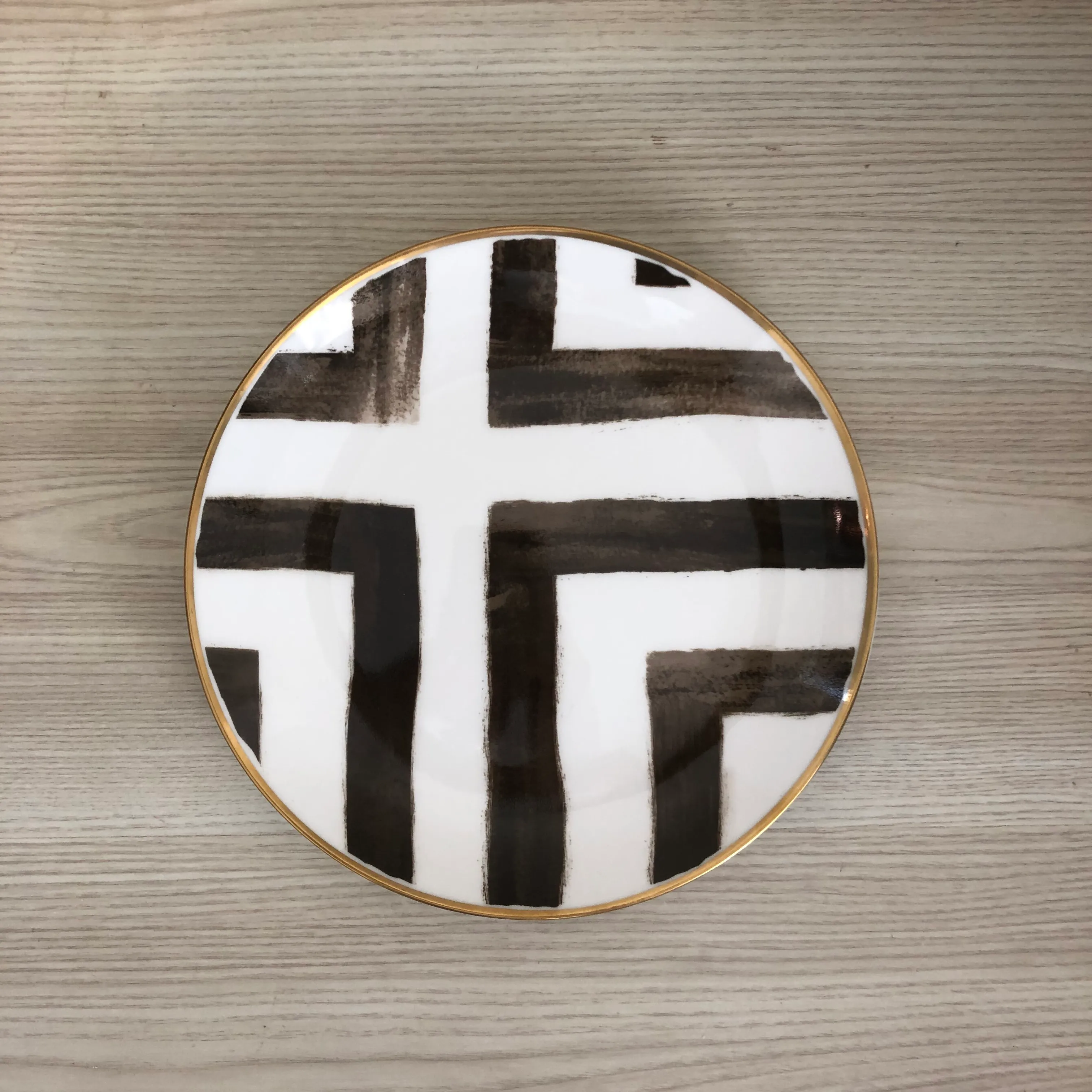 Sombra Gold Rim Side Plate