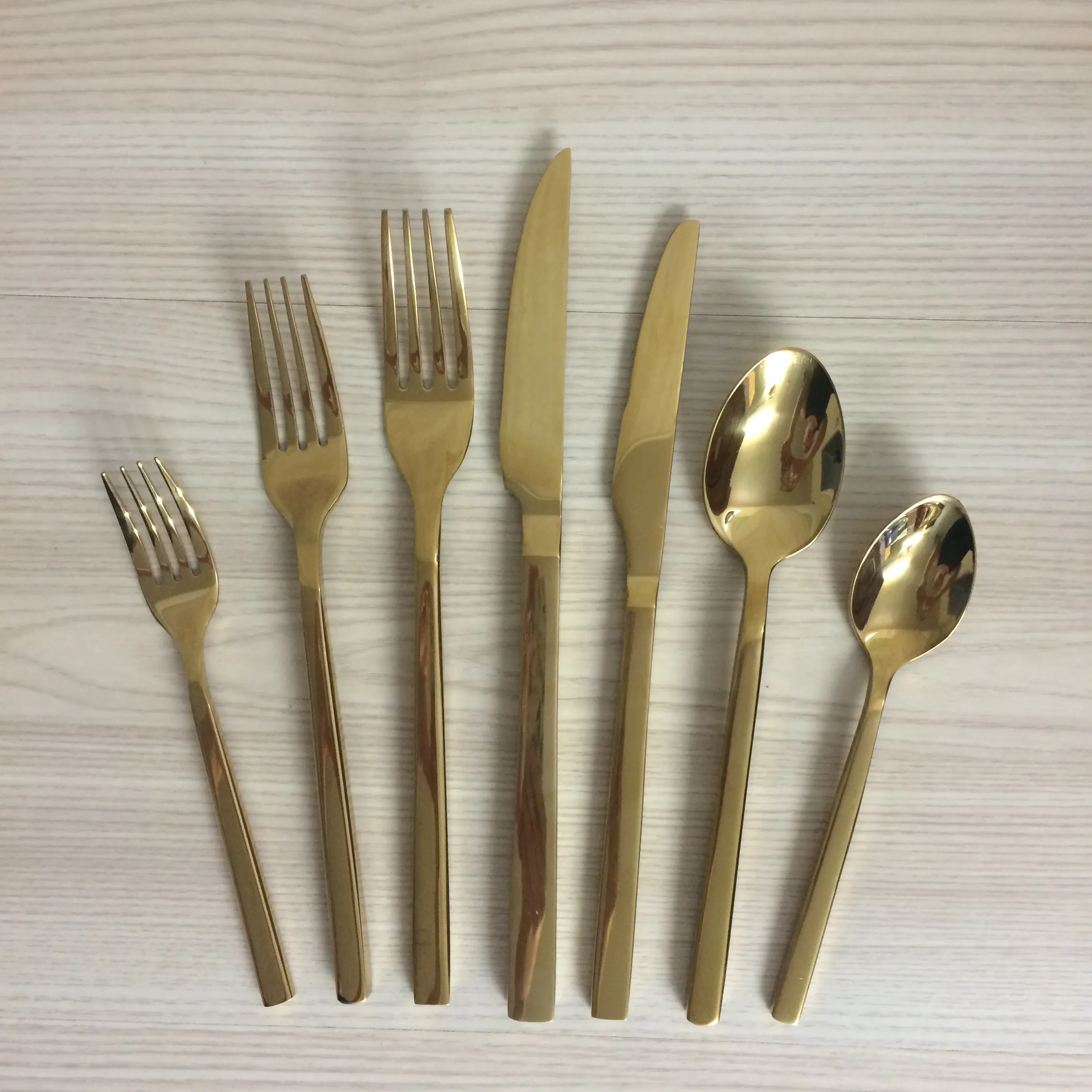 Bright Gold Cutlery