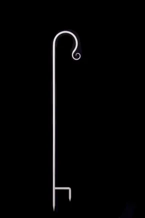 Shepherds Hook - White