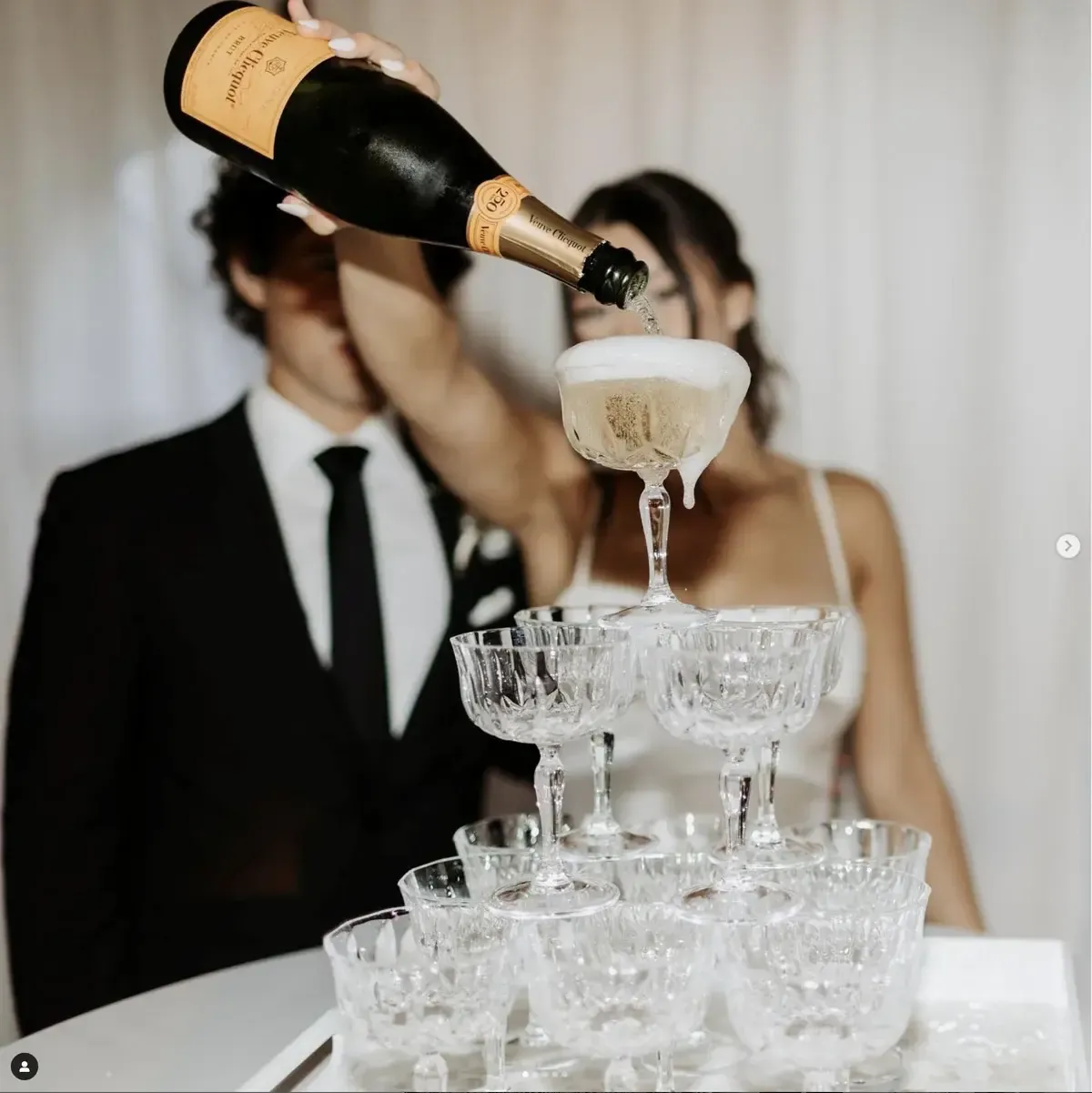 Opera Champagne Tower & Tray Set - 30pc