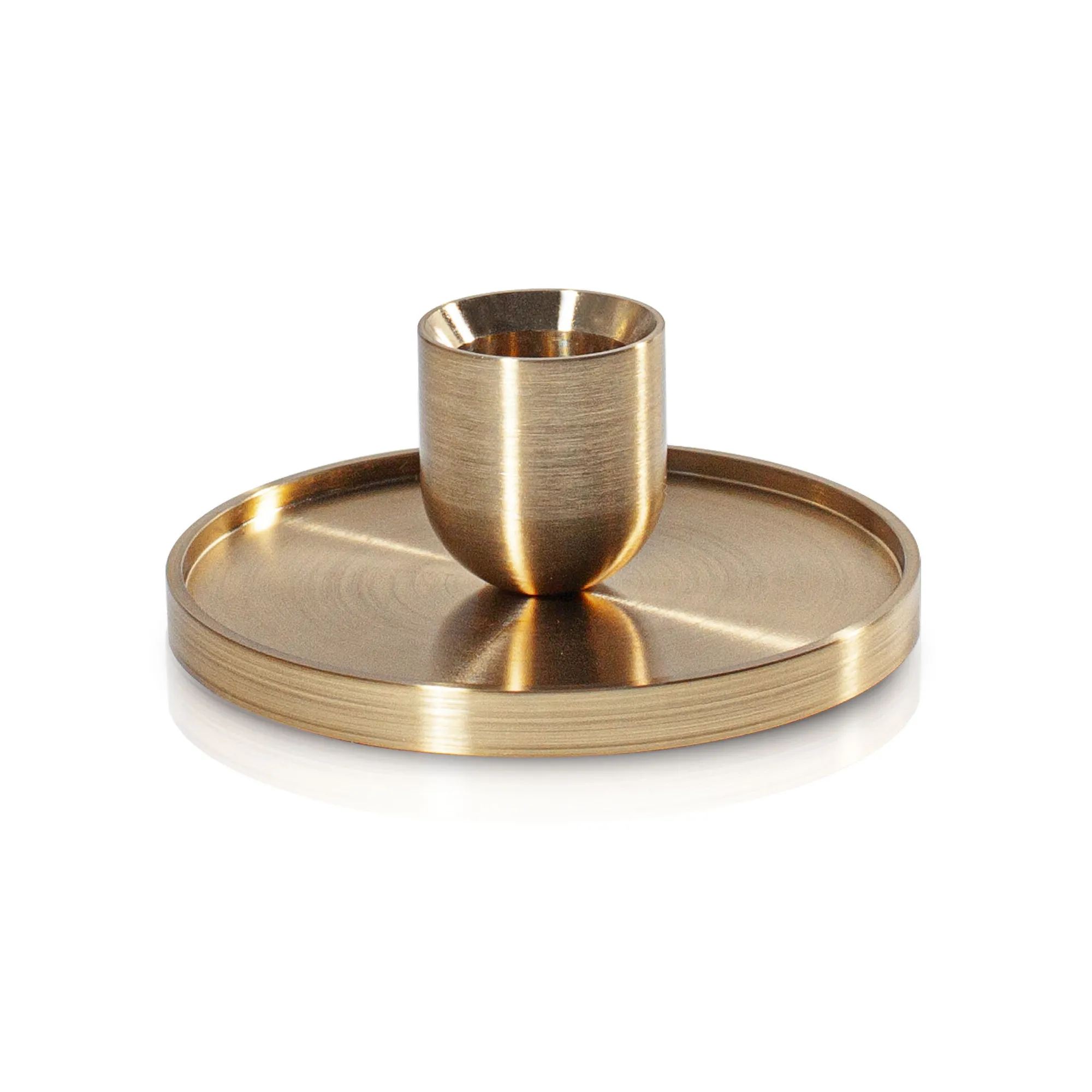 Ophelia Gold Candleholder