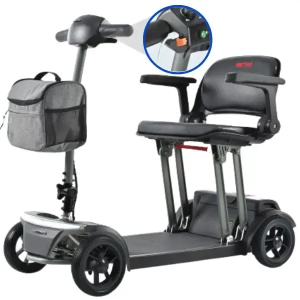 Lightweight foldable scooter