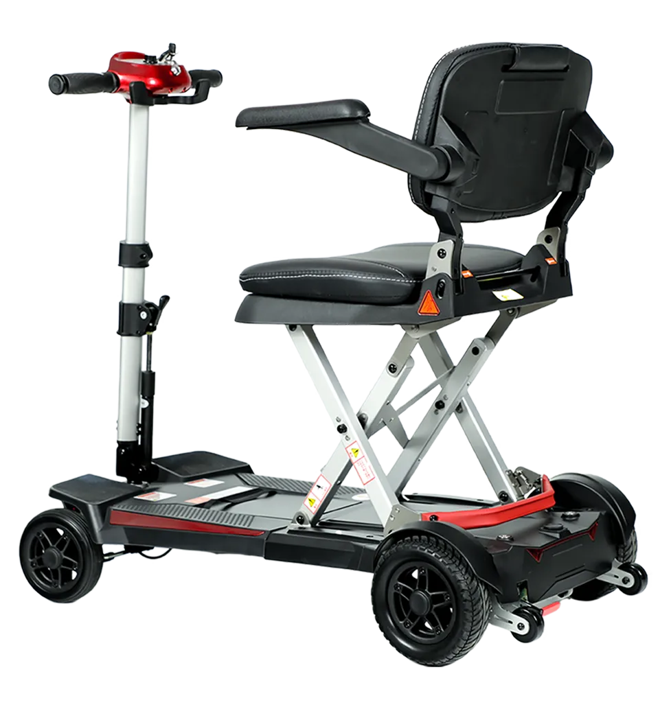 Delivery- 2085 Lightweight Foldable Mobility Scooter (275 lb Weight Capacity) - Standard Range