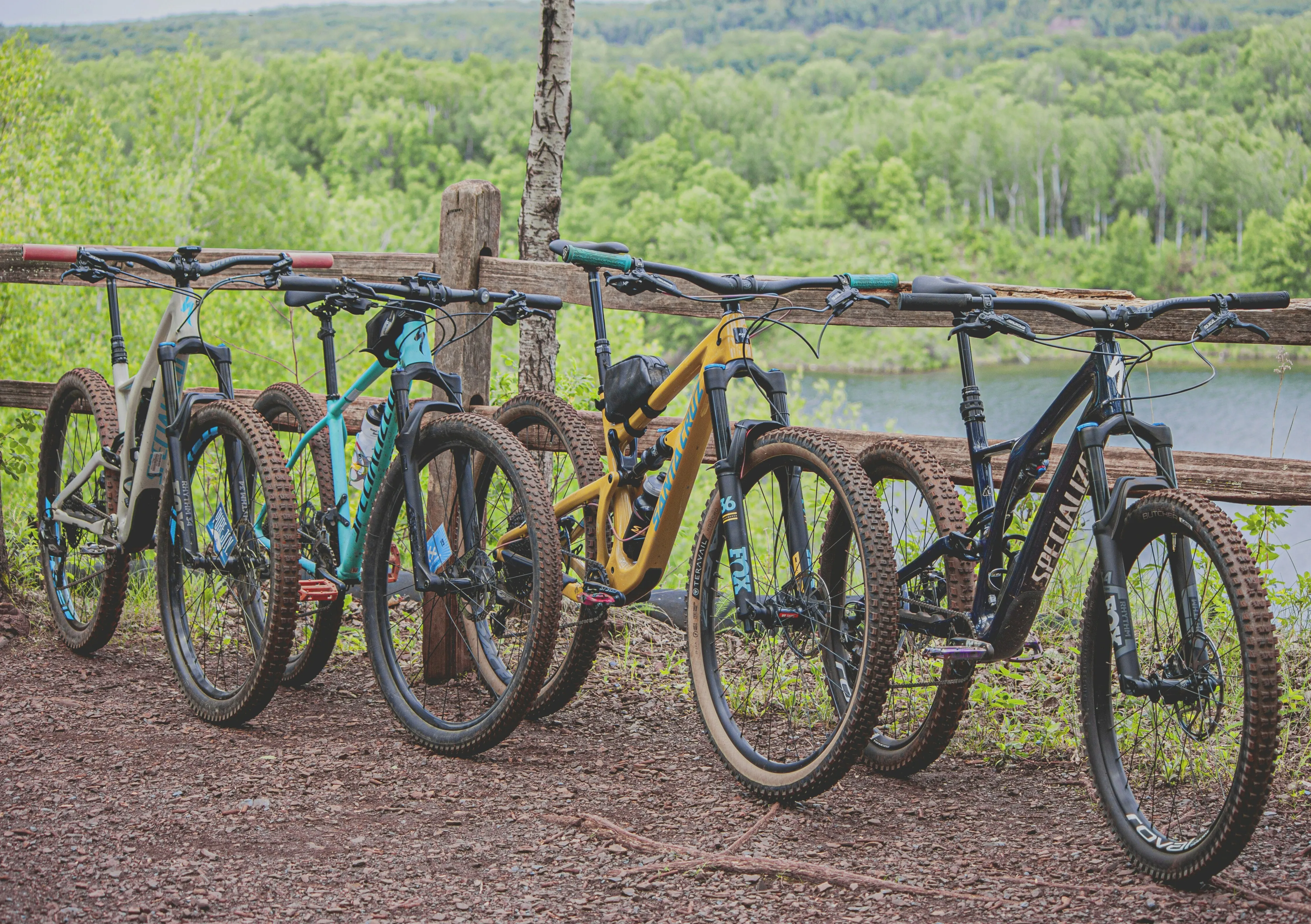 Mountain bikes
