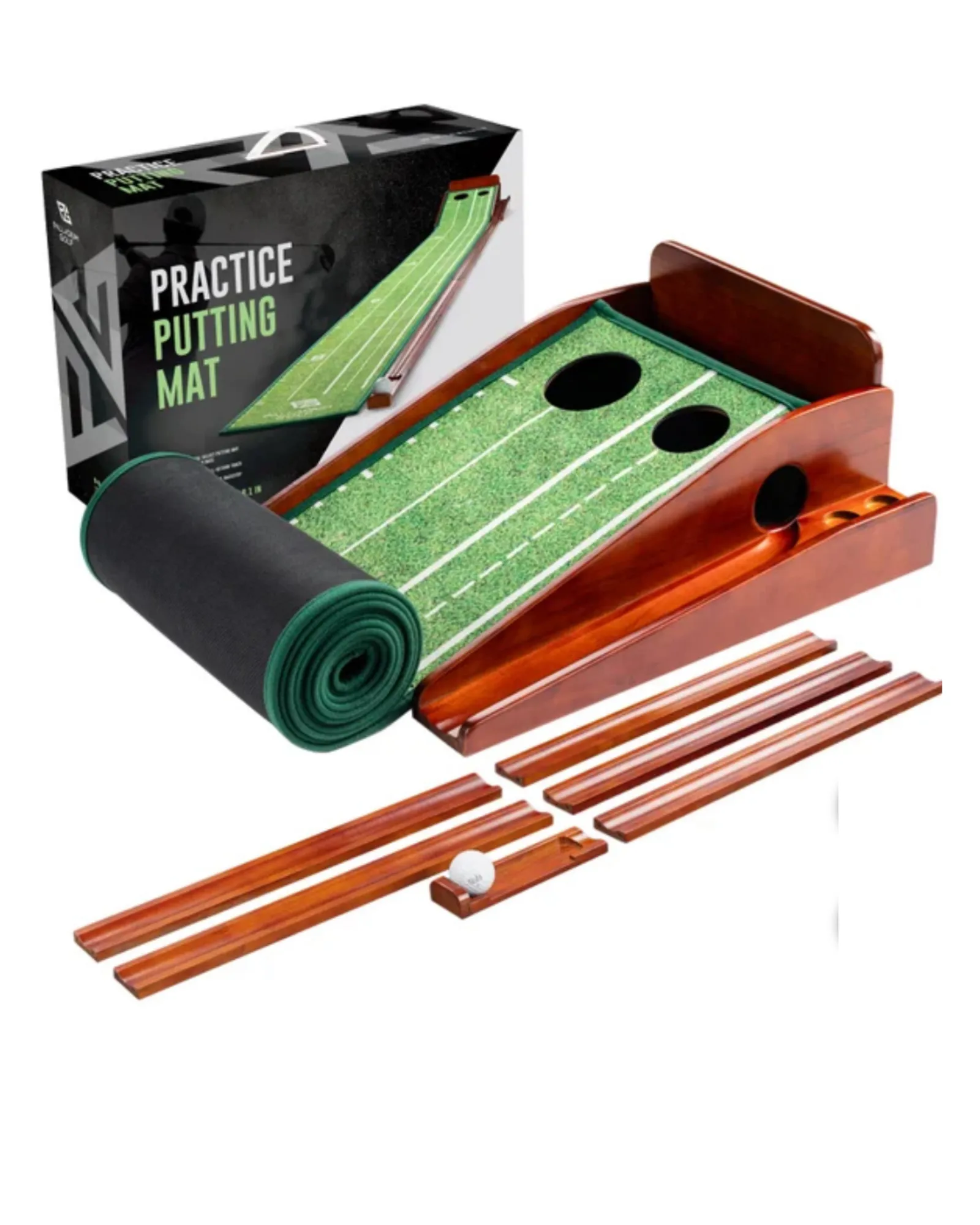 Golf practice putting mat