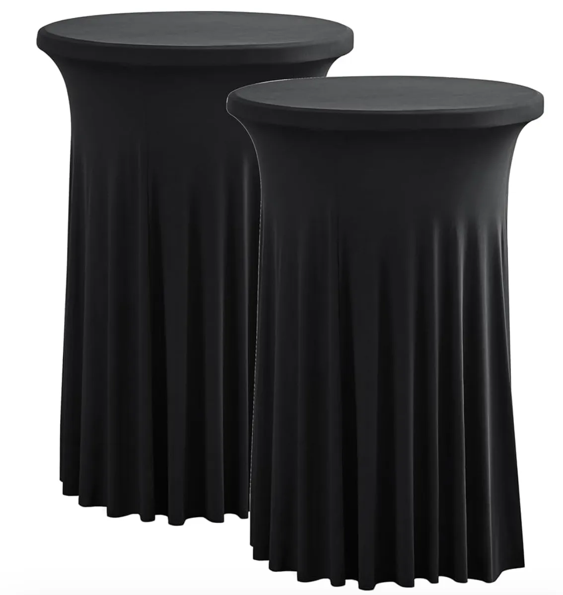 Black cocktail tablecloths
