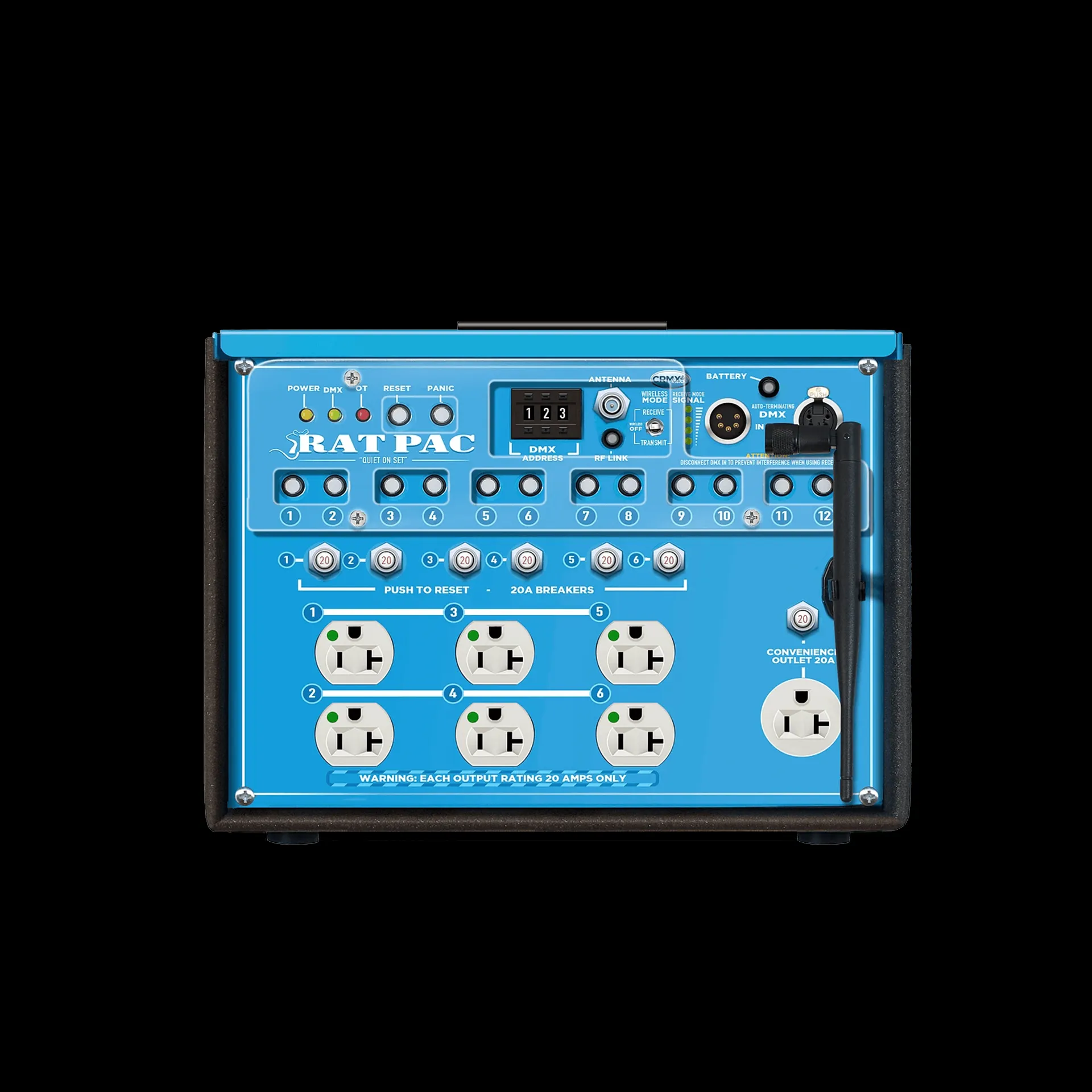 RatPac 6x2.4kW E Dimmer