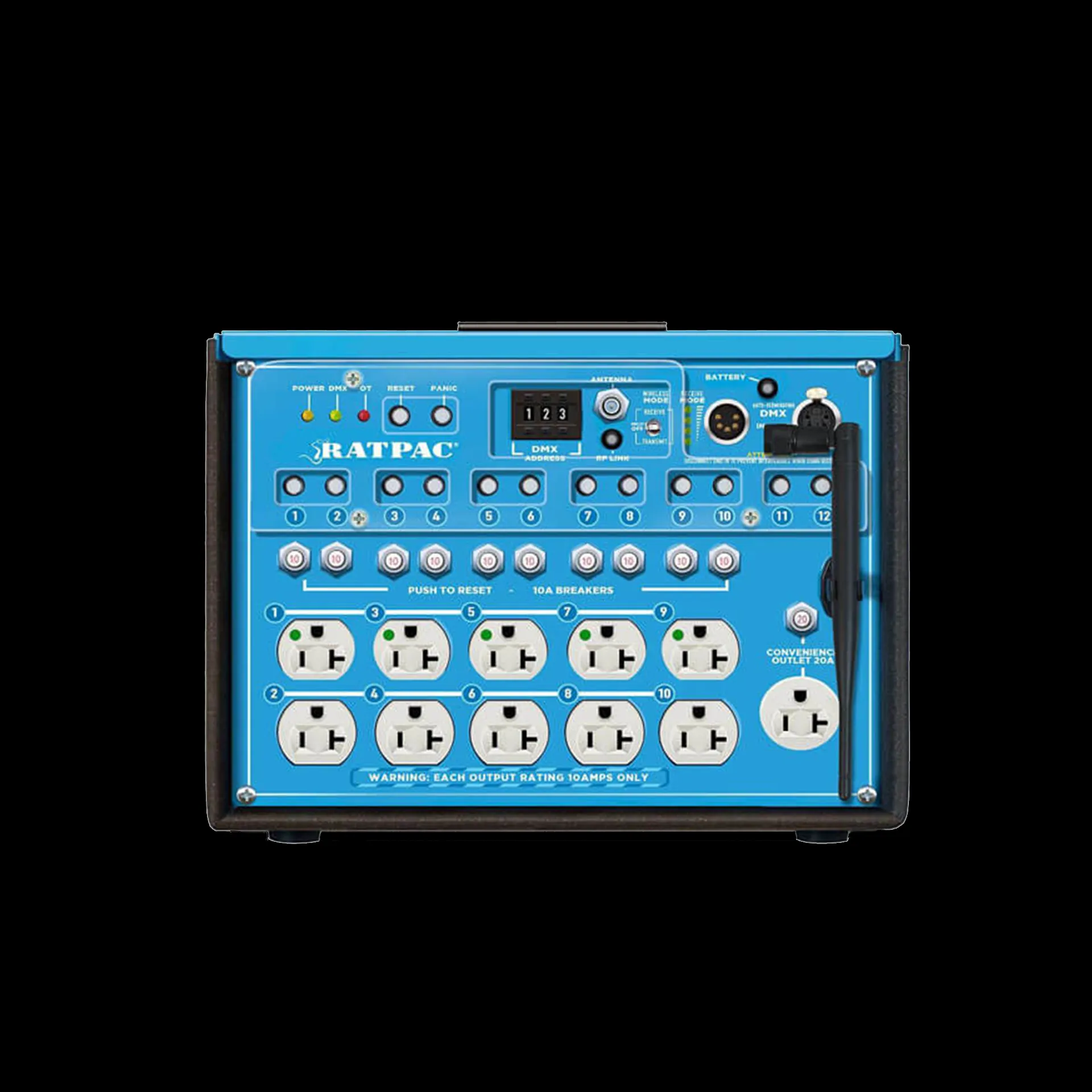 RatPac 10x1.2kW E Dimmer