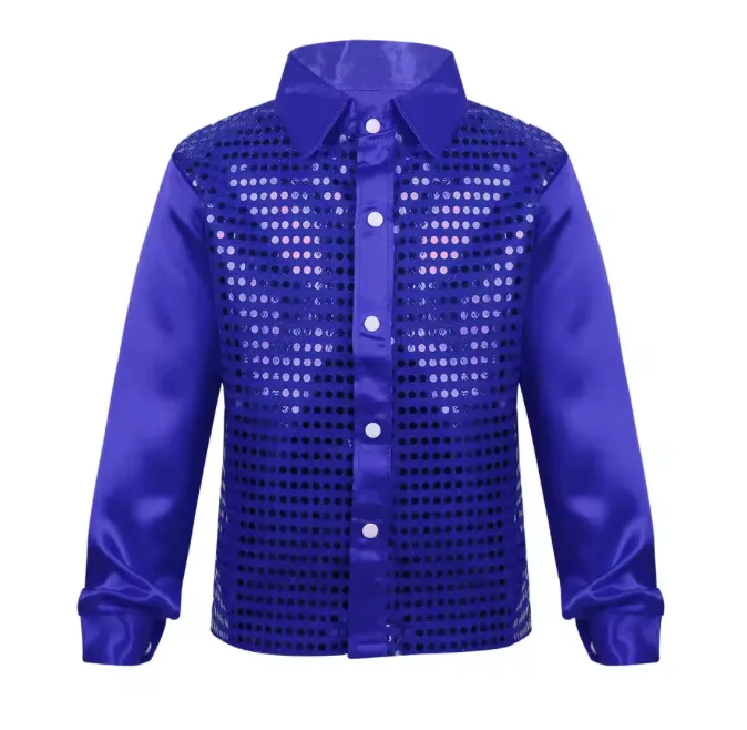 GLITZ SHIRT - BLUE