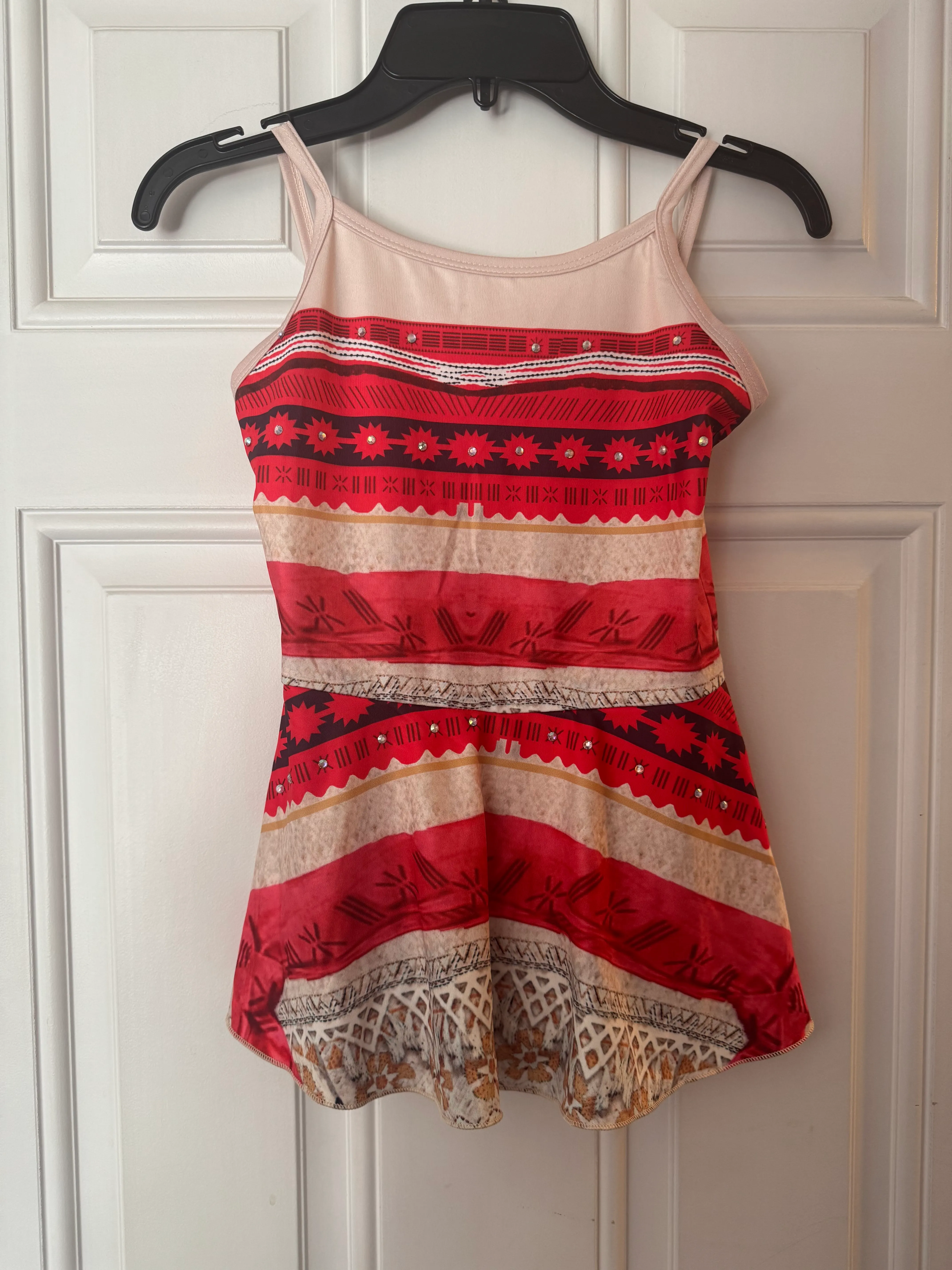 CUSTOM MADE MOANA LEOTARD WITH ATTACHED SKIRT