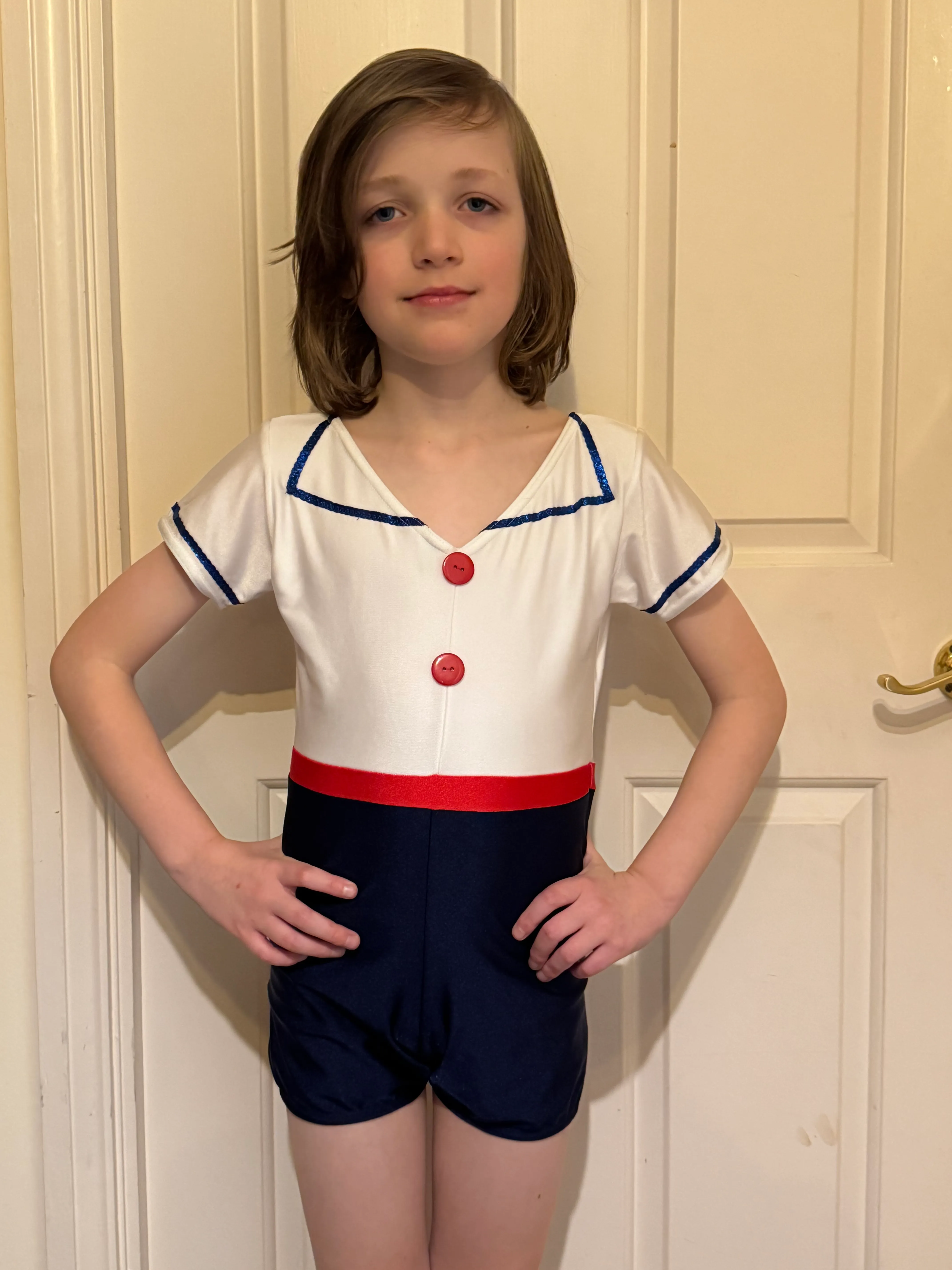 UNISEX SAILOR BIKETARD