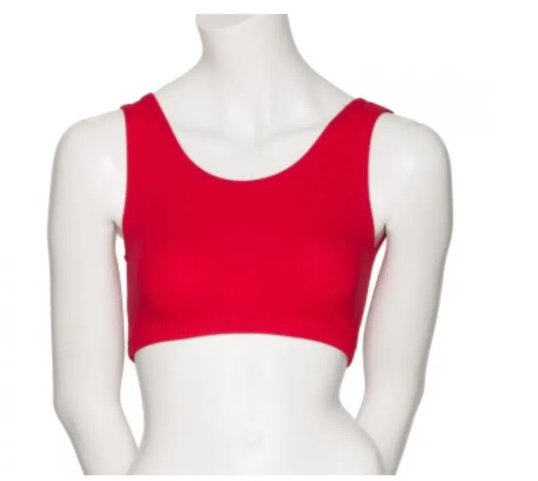 TANK NECK CROP TOPS