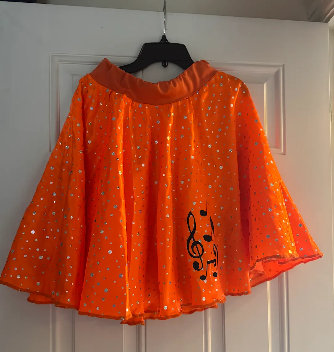 ROCK'N'ROLL SKIRTS - ORANGE