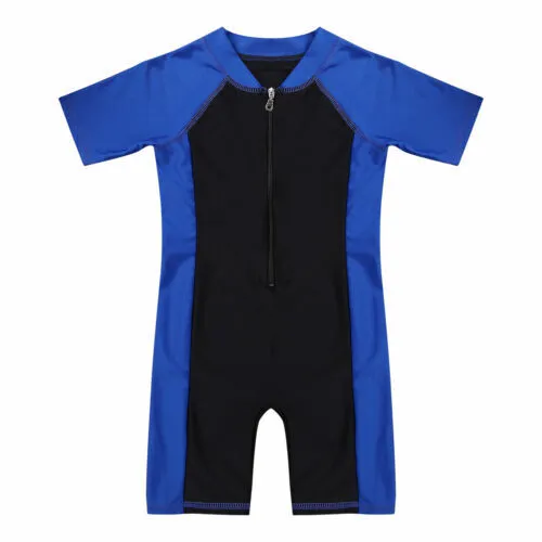 BOYS - ZIP FRONT UNITARD