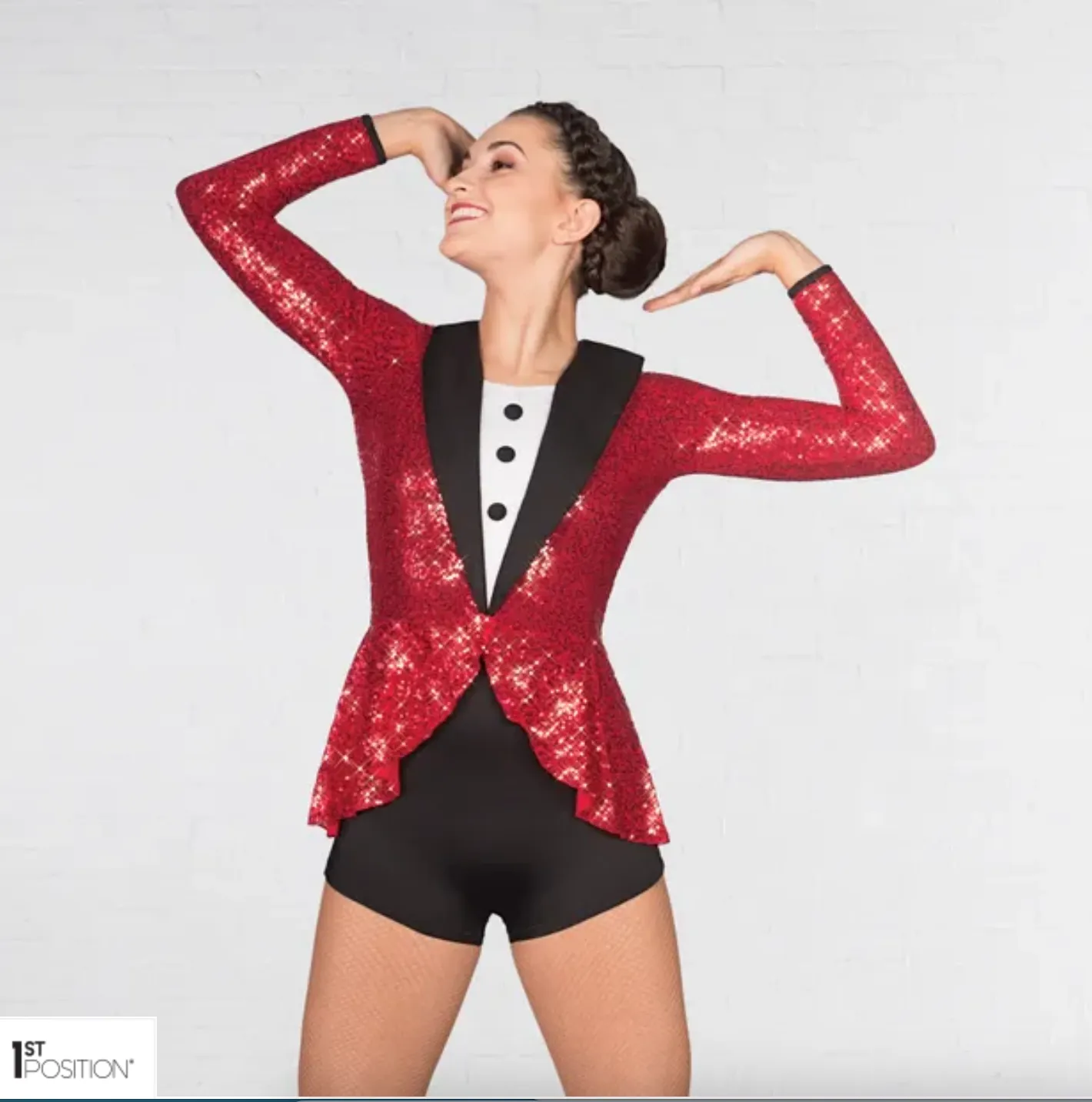 1ST POSITION PRESTIGE SEQUIN TAP UNITARD