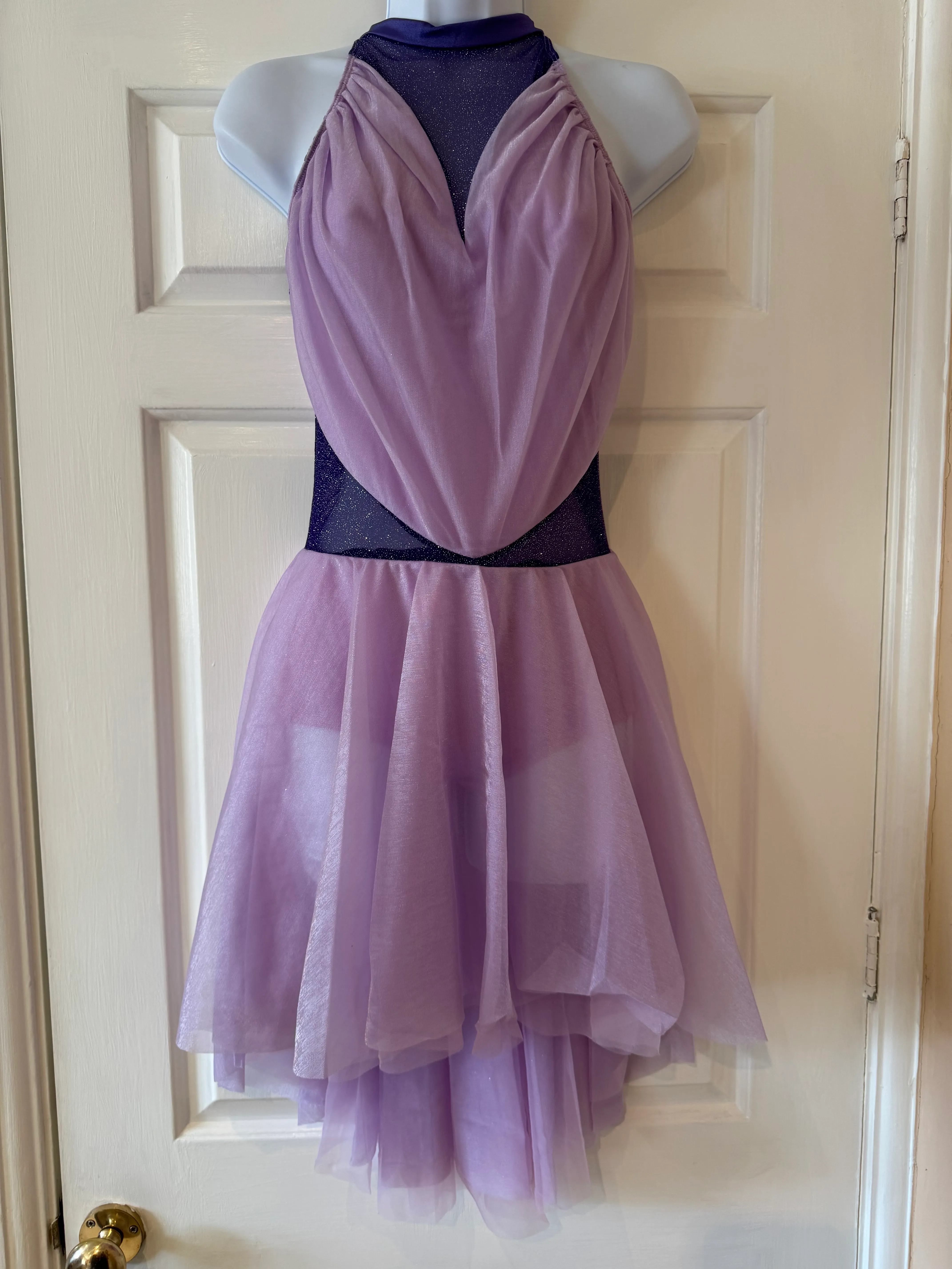 REVOLUTION - LILAC & PURPLE LYRICAL DRESS