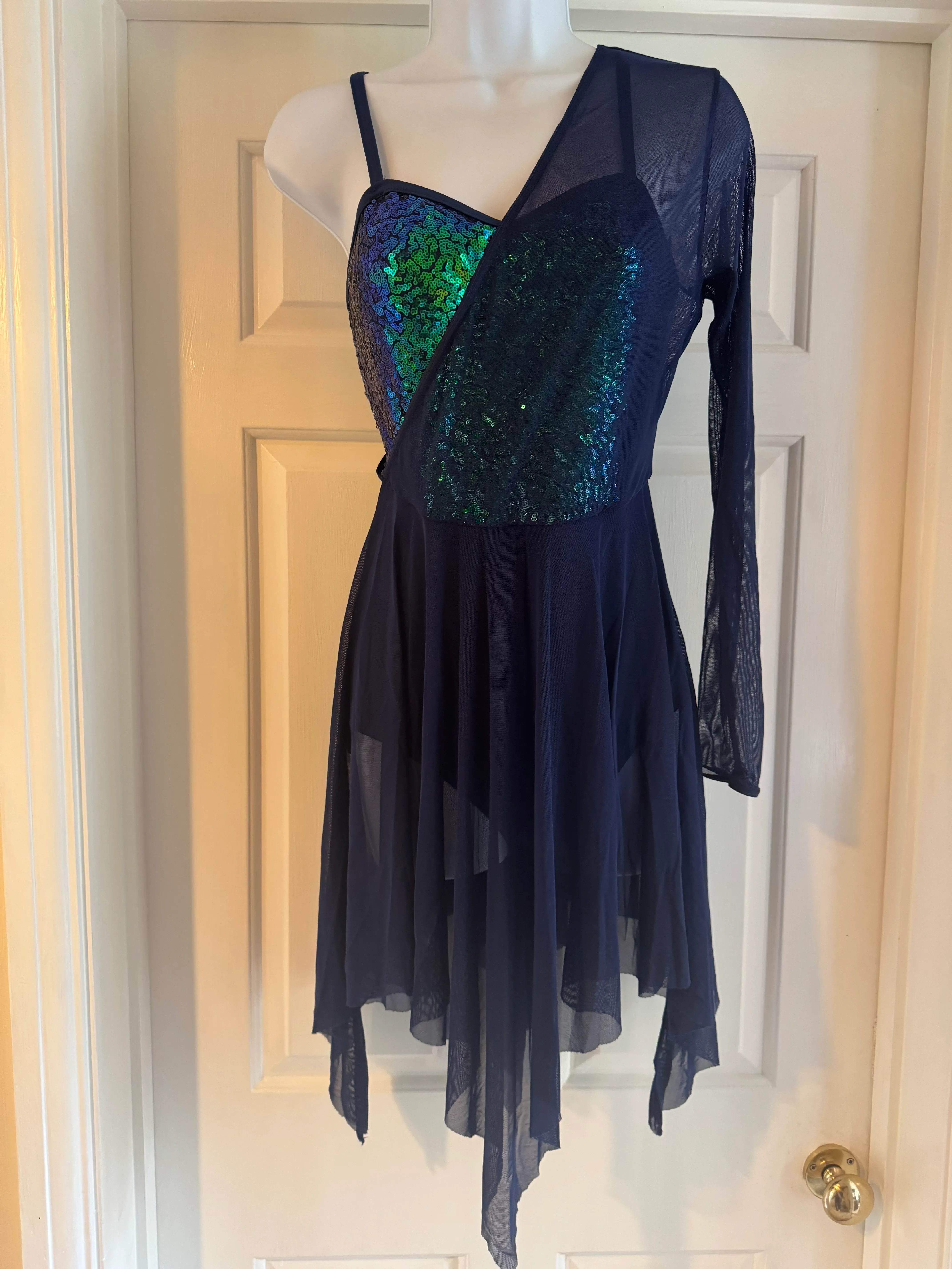 1st Position - ASYMMETRIC SEQUIN LYRICAL DRESS