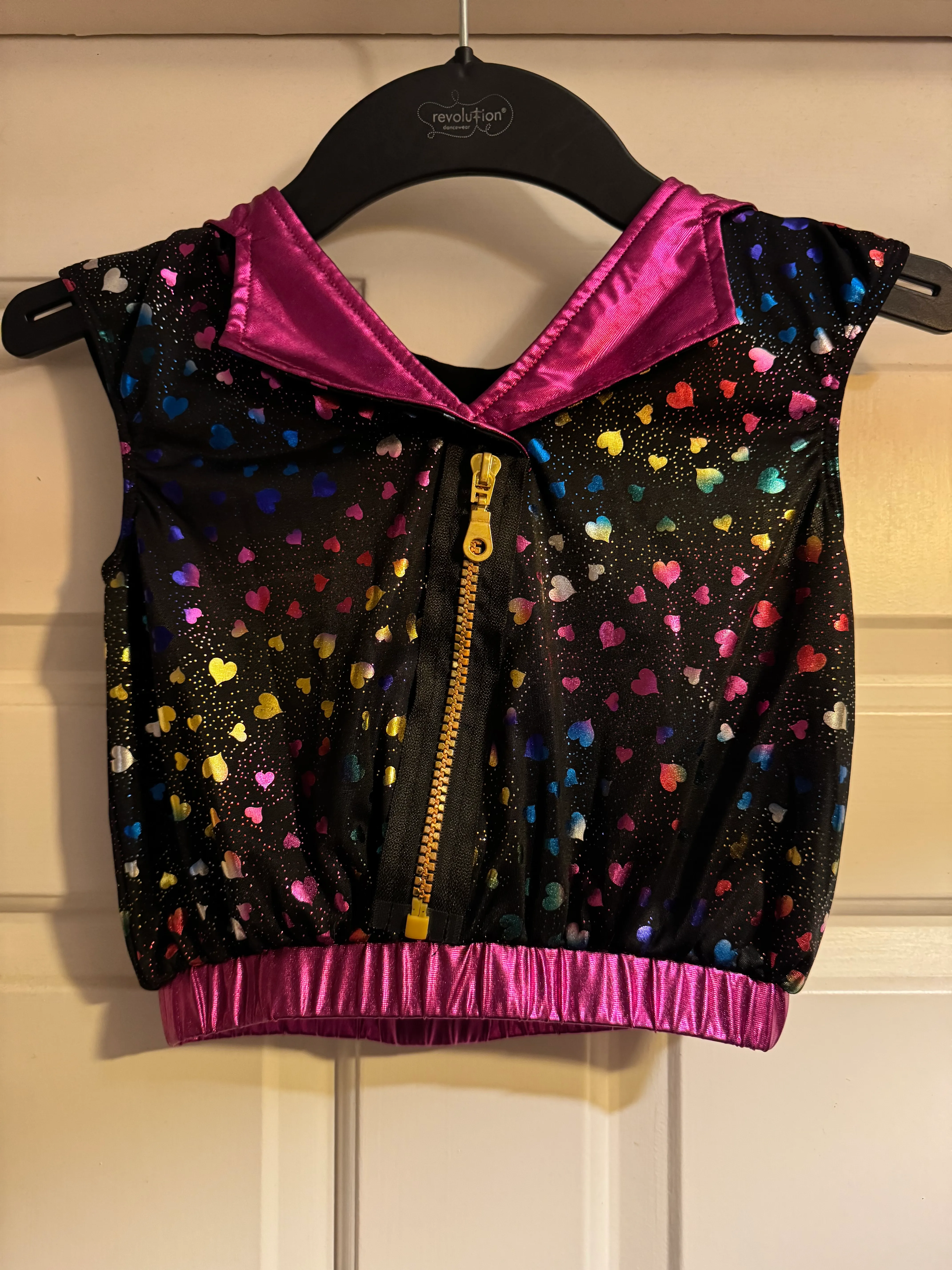 FOIL HEART GLITZ JACKET