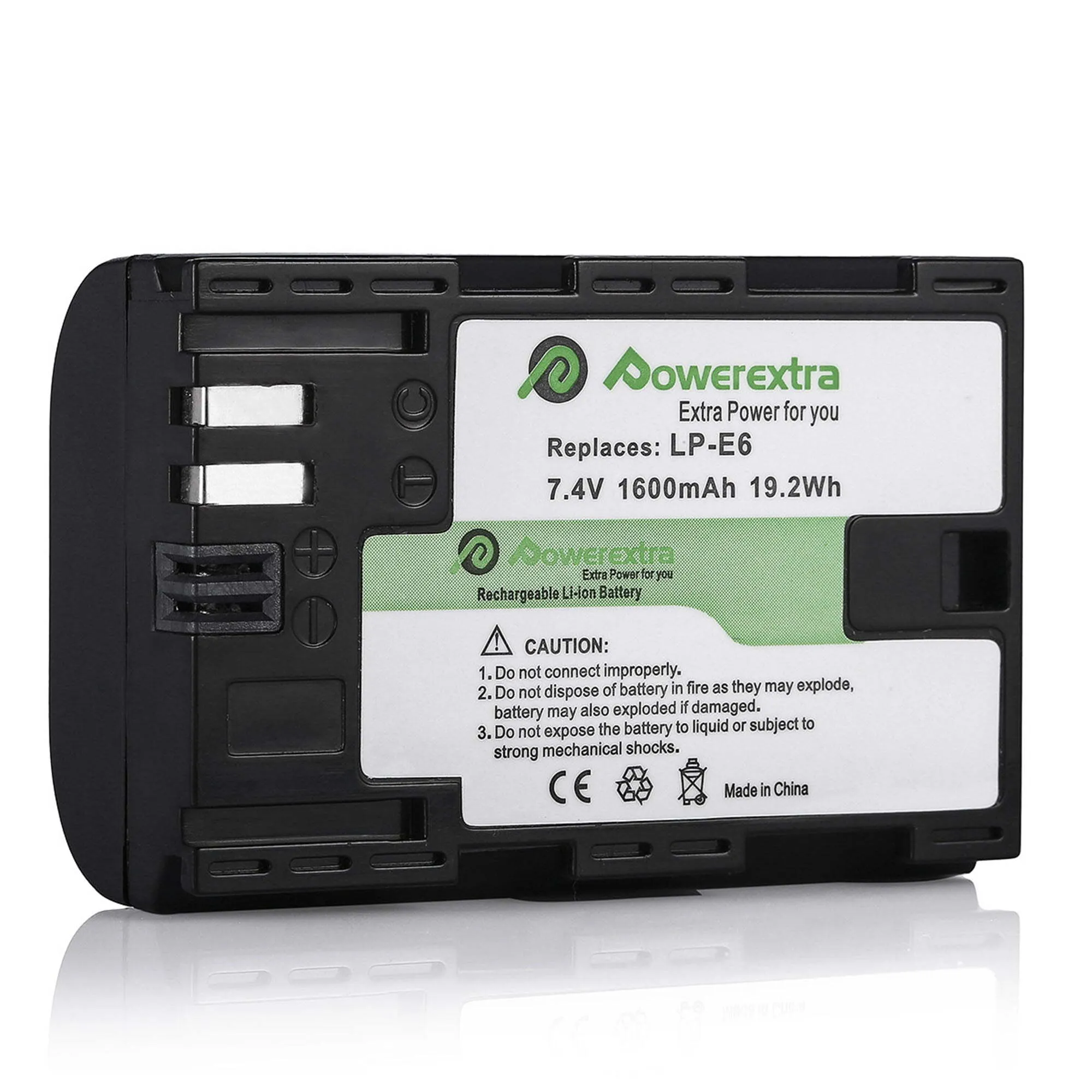 Powerextra LP-E6 Battery Pack for Canon Camera