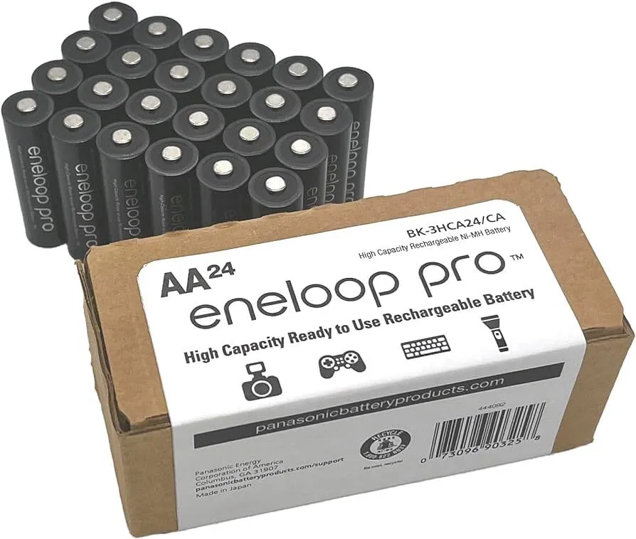 Panasonic Eneloop Pro AA High Capacity Ni-MH Rechargeable Batteries 4pk