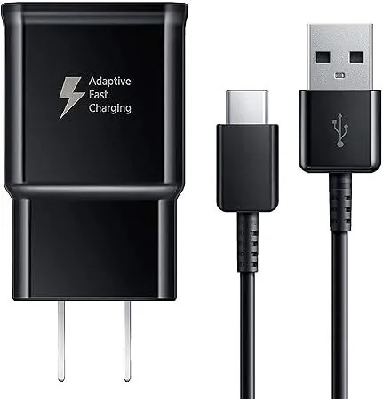 USB-C Power/Charger Cable with Wall Brick