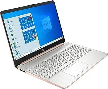 HP 15-ef0025wm 15.6" Ryzen 5 Rose Gold Laptop (Renewed)