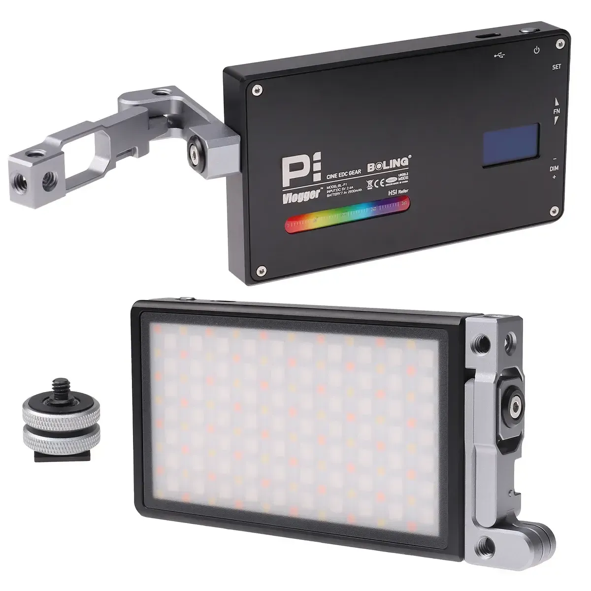 Boling BL-P1 PI Cine EDC Gear LED Video Light