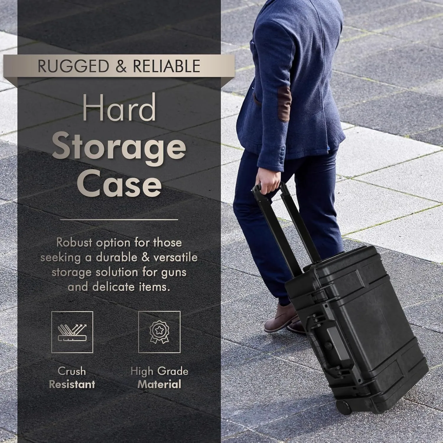 Case Club Waterproof Wheeled Case