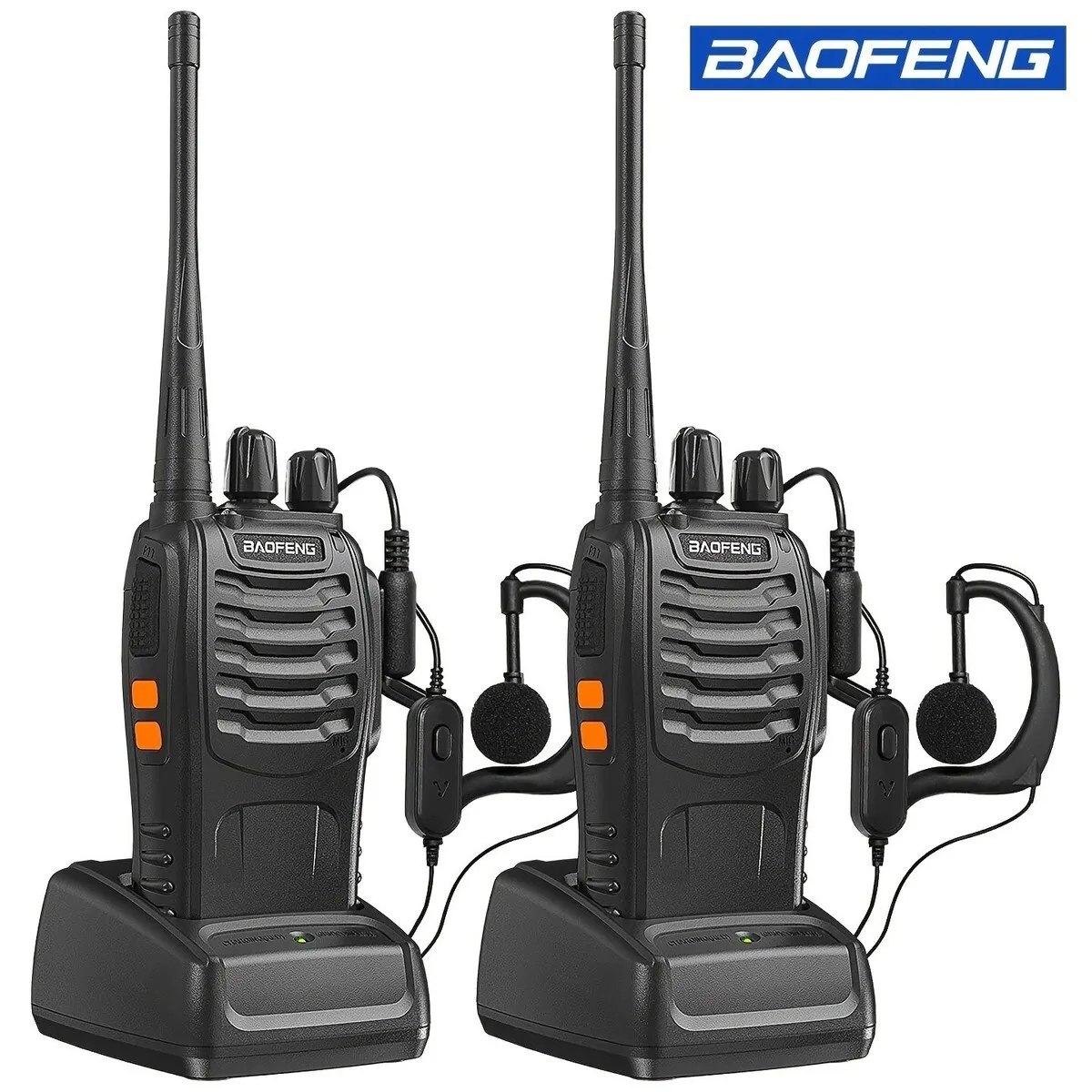 2-Way UHF Walkie Talkie Radio Comms
