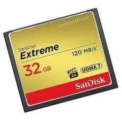 SanDisk Extreme 32GB 120MB/s CompactFlash Card